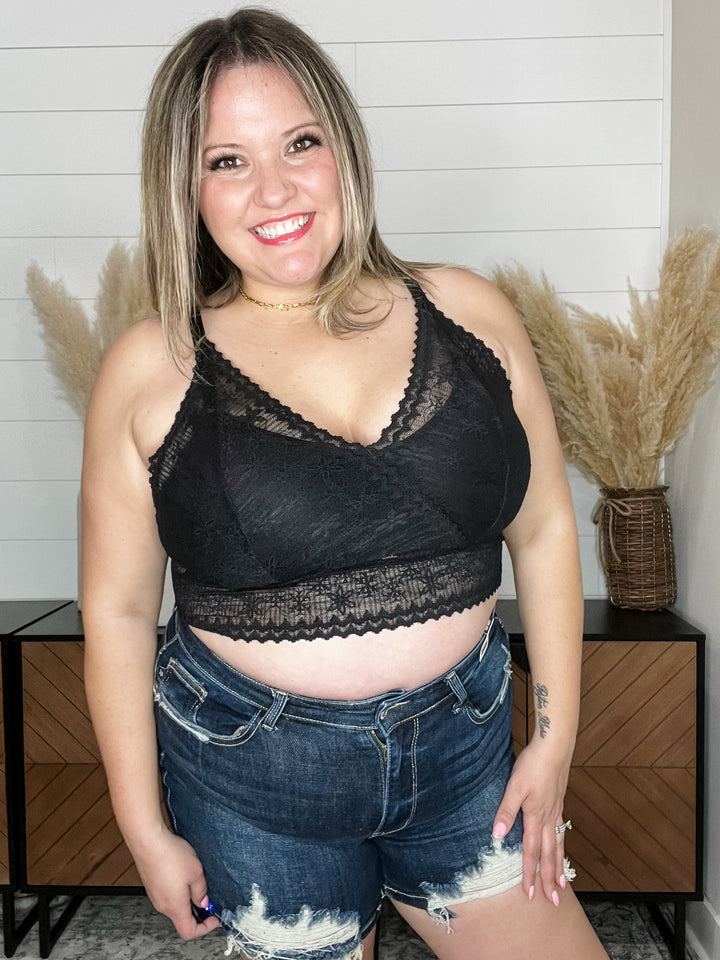 Jady K Skye Lace Bralette (Black)