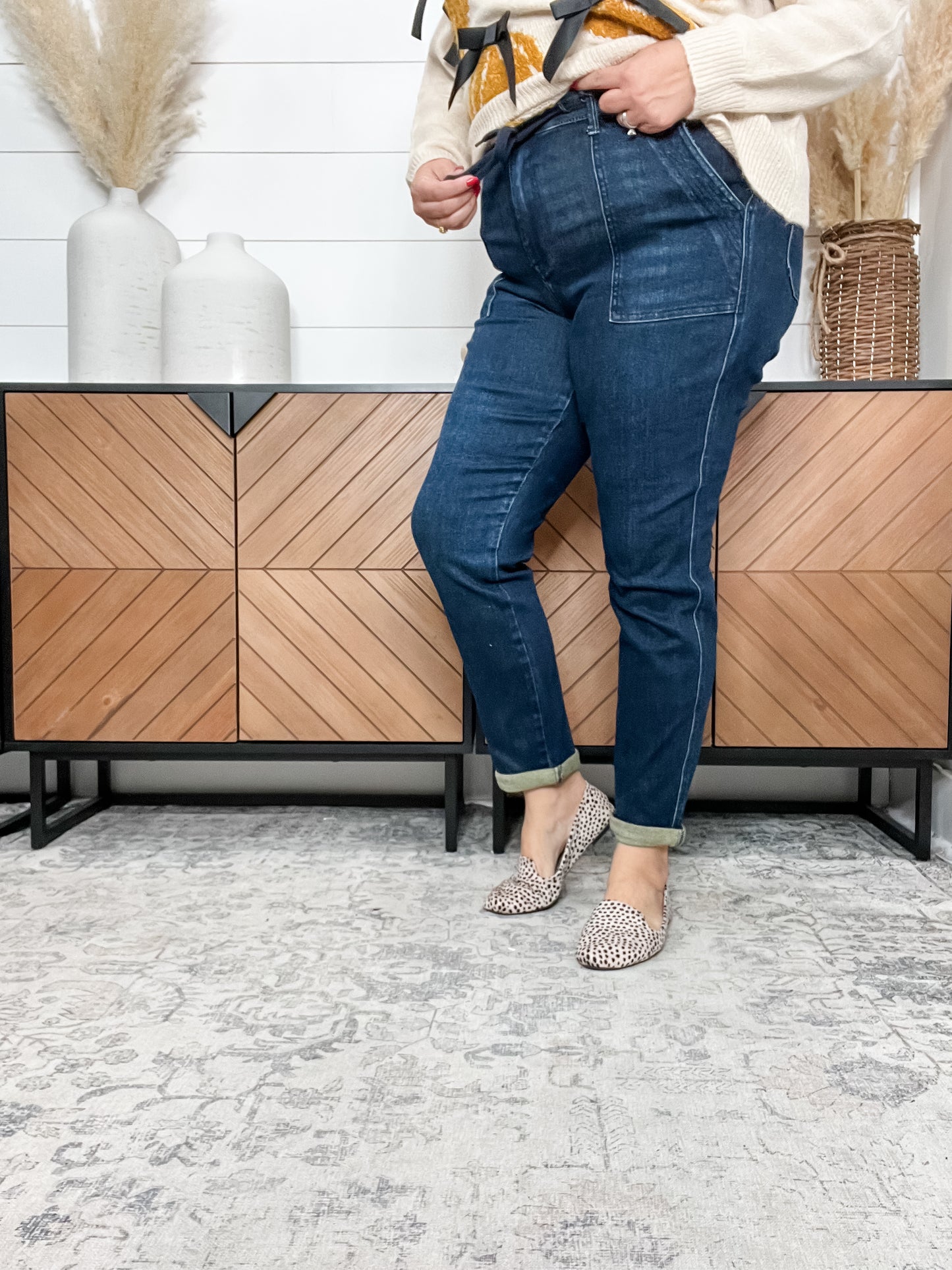 Judy Blue "Turkey Day" Jean Joggers
