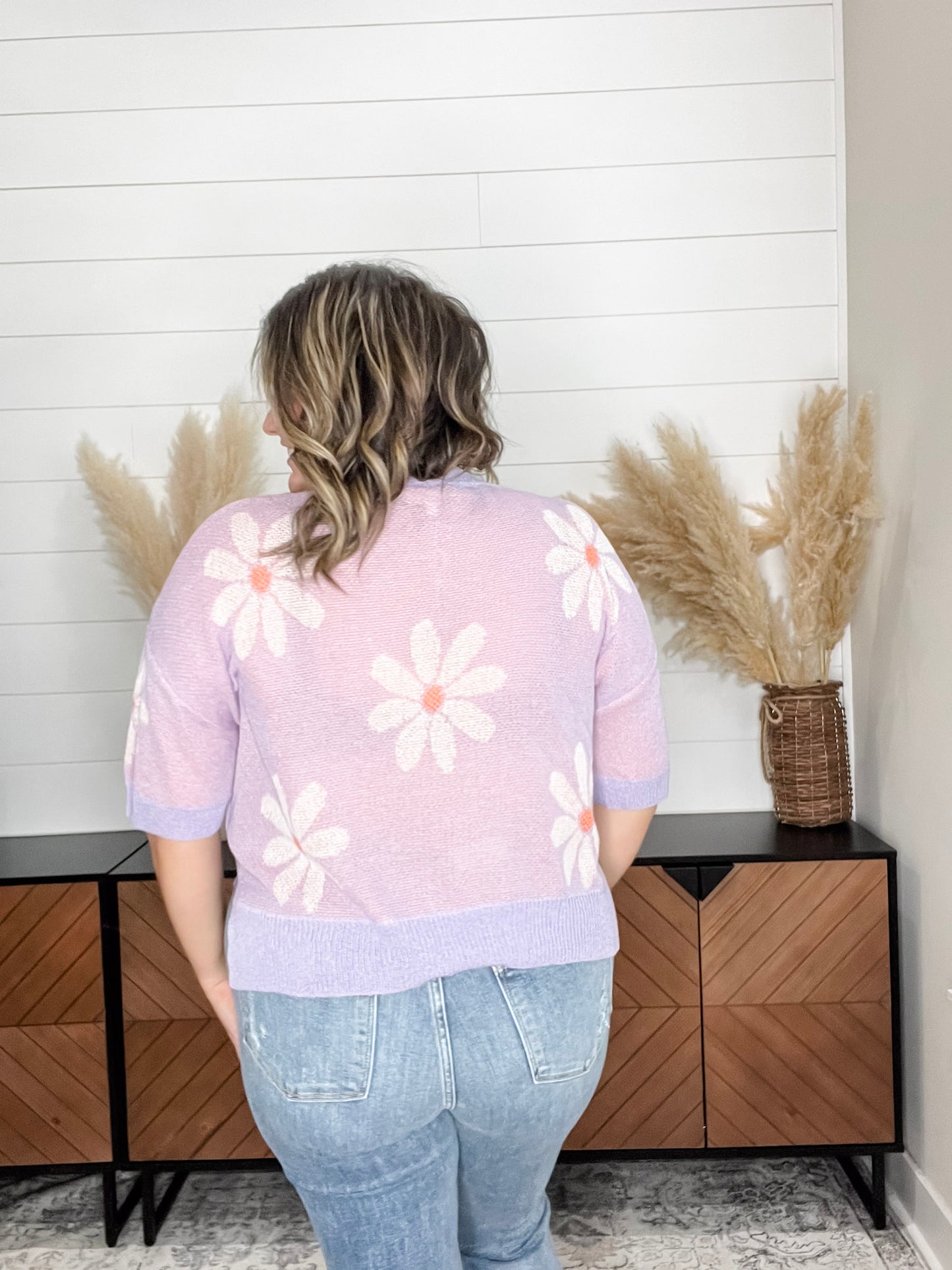 "Forever" Short Sleeve Sweater