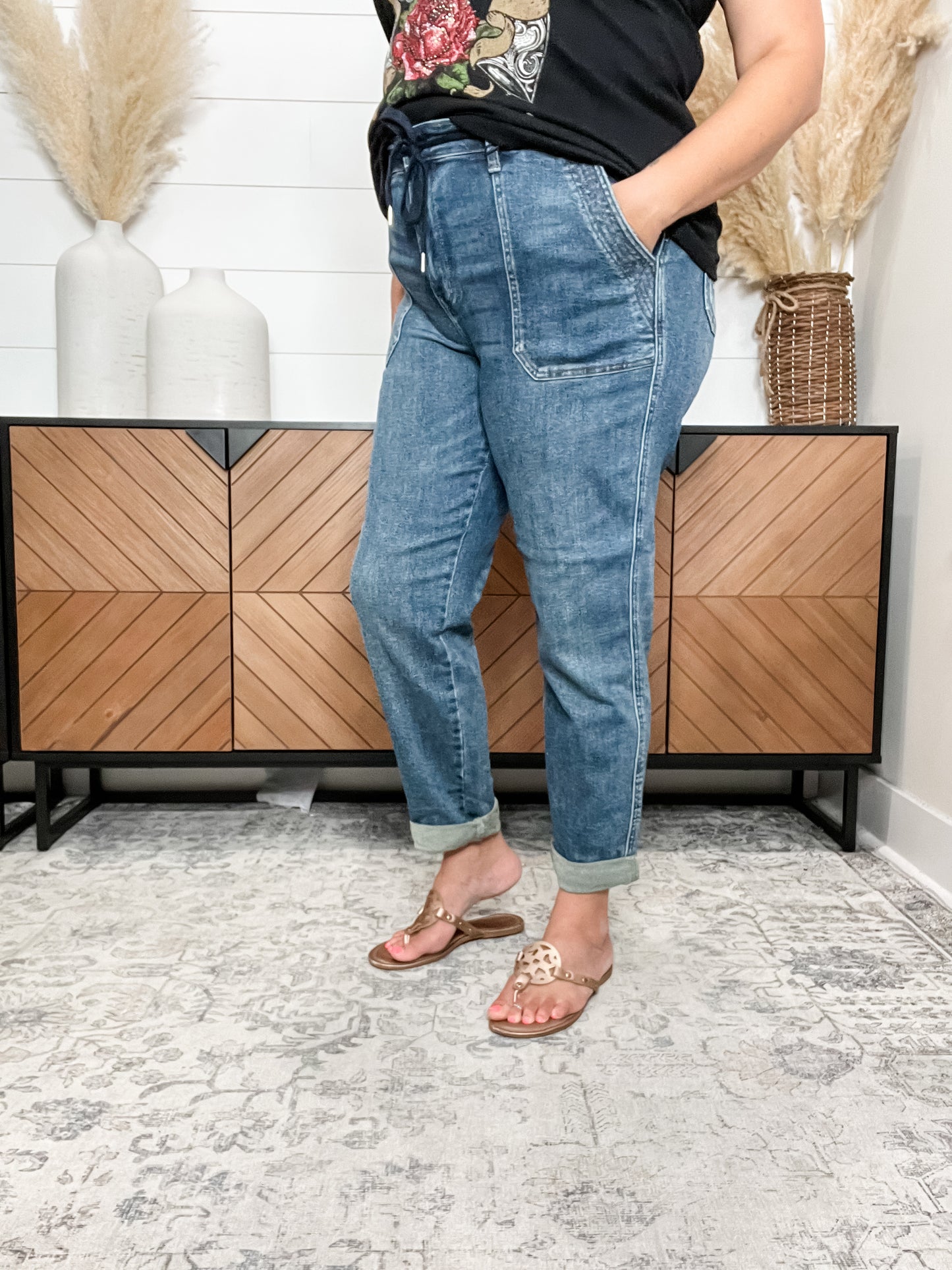Judy Blue "About Time" Vintage Wash Jogger