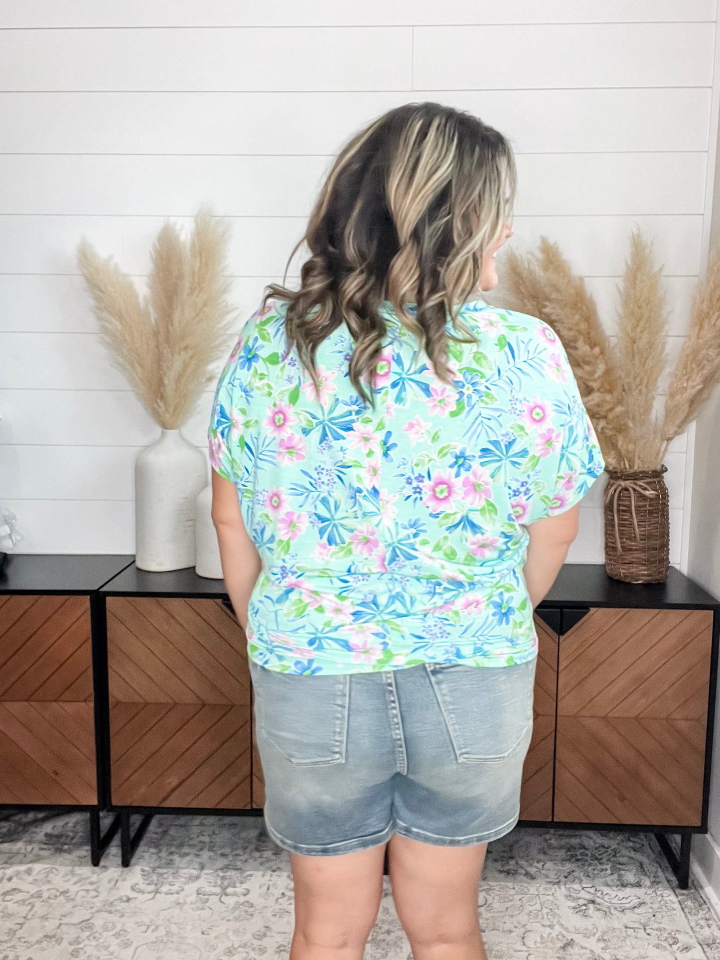 "Trickle" V-Neck Dolman