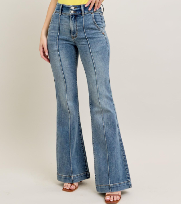 Judy Blue "Going Places" Trouser Flares