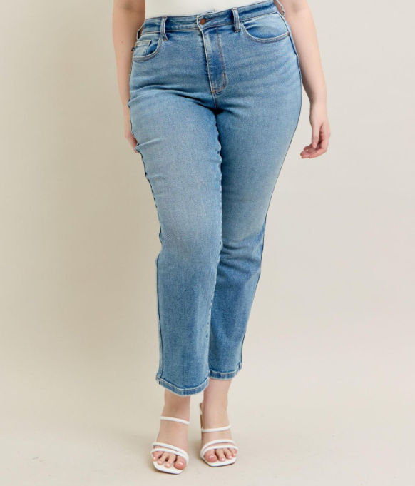 Judy Blue "Sterling" Straight Leg Jeans