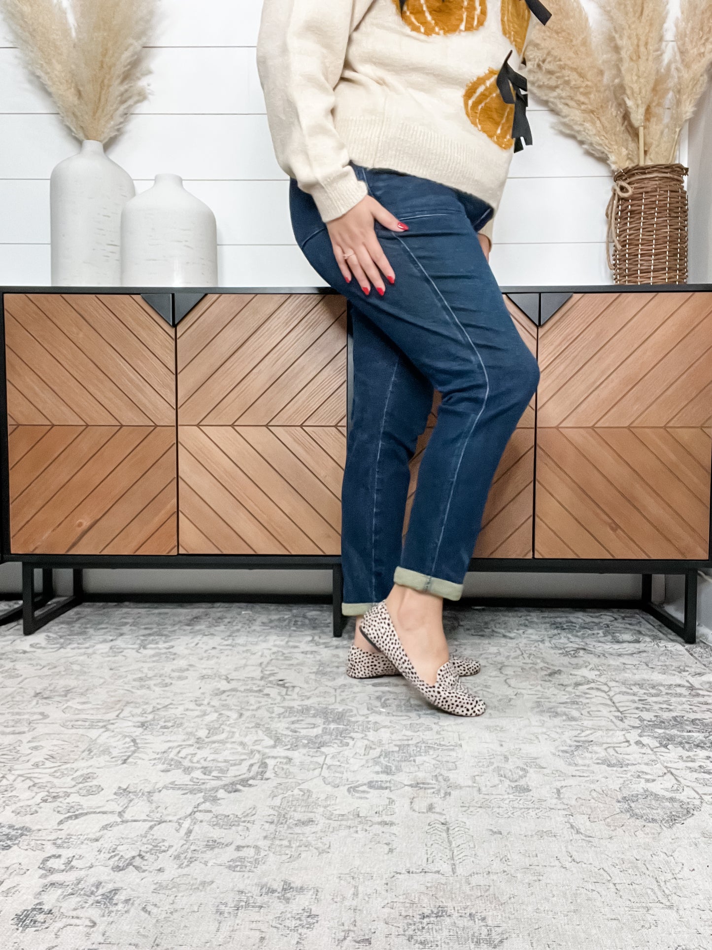 Judy Blue "Turkey Day" Jean Joggers