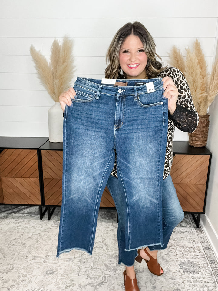 Judy Blue Smarty Pants Kick Flare