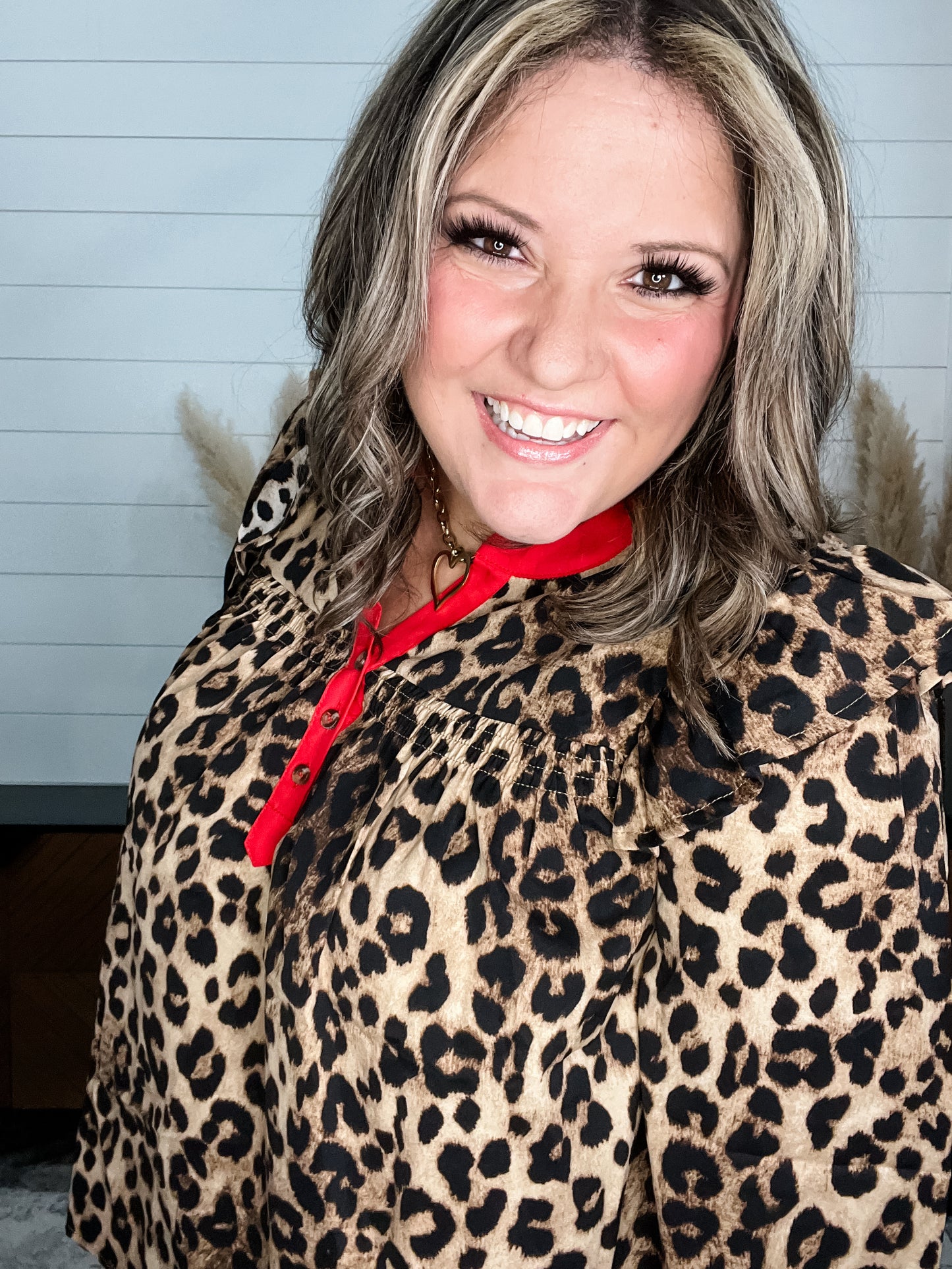 "Octane" Long Sleeve Ruffle Shoulder