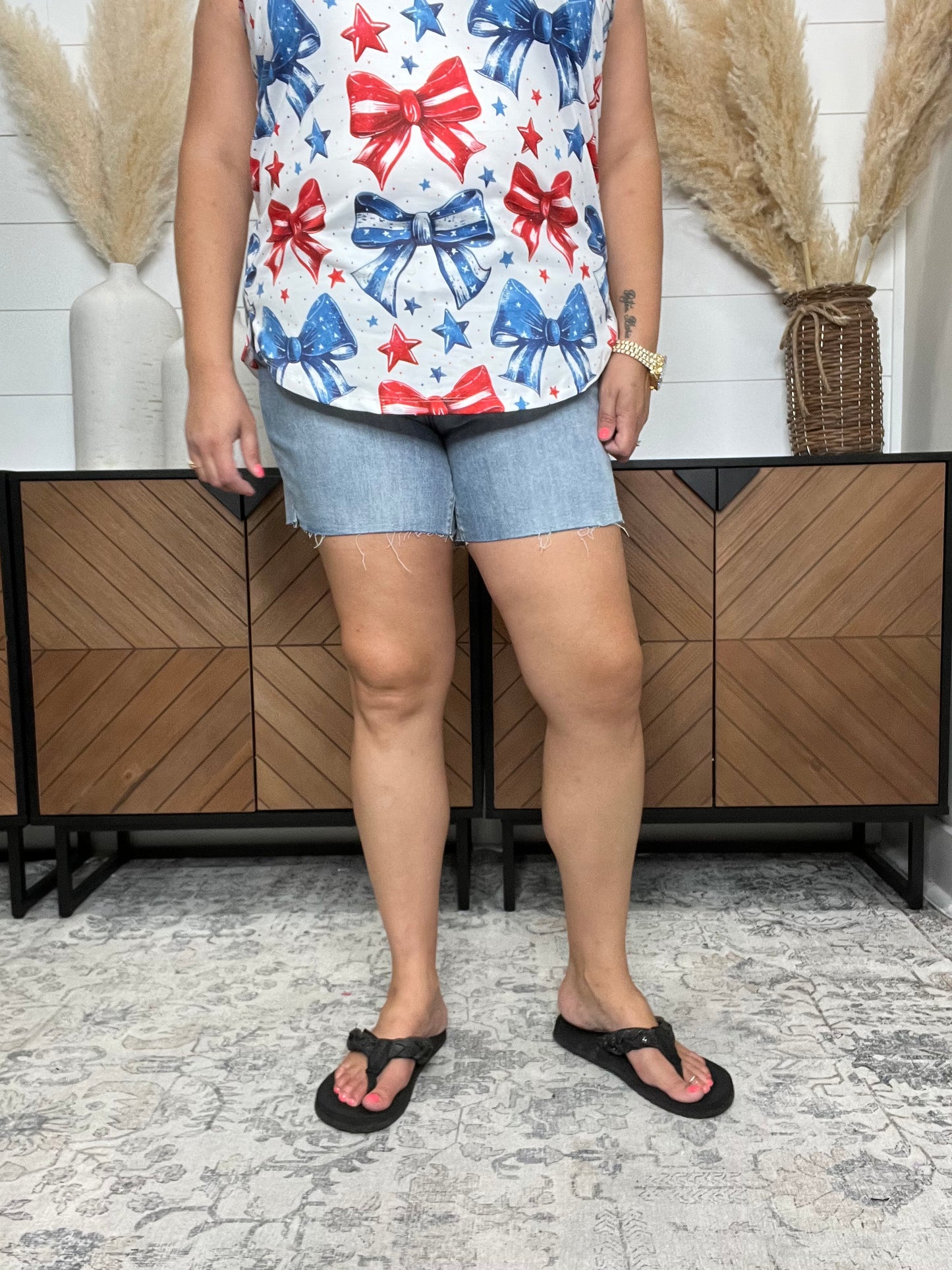 Judy Blue "That's a Wrap" Cutoff Shorts