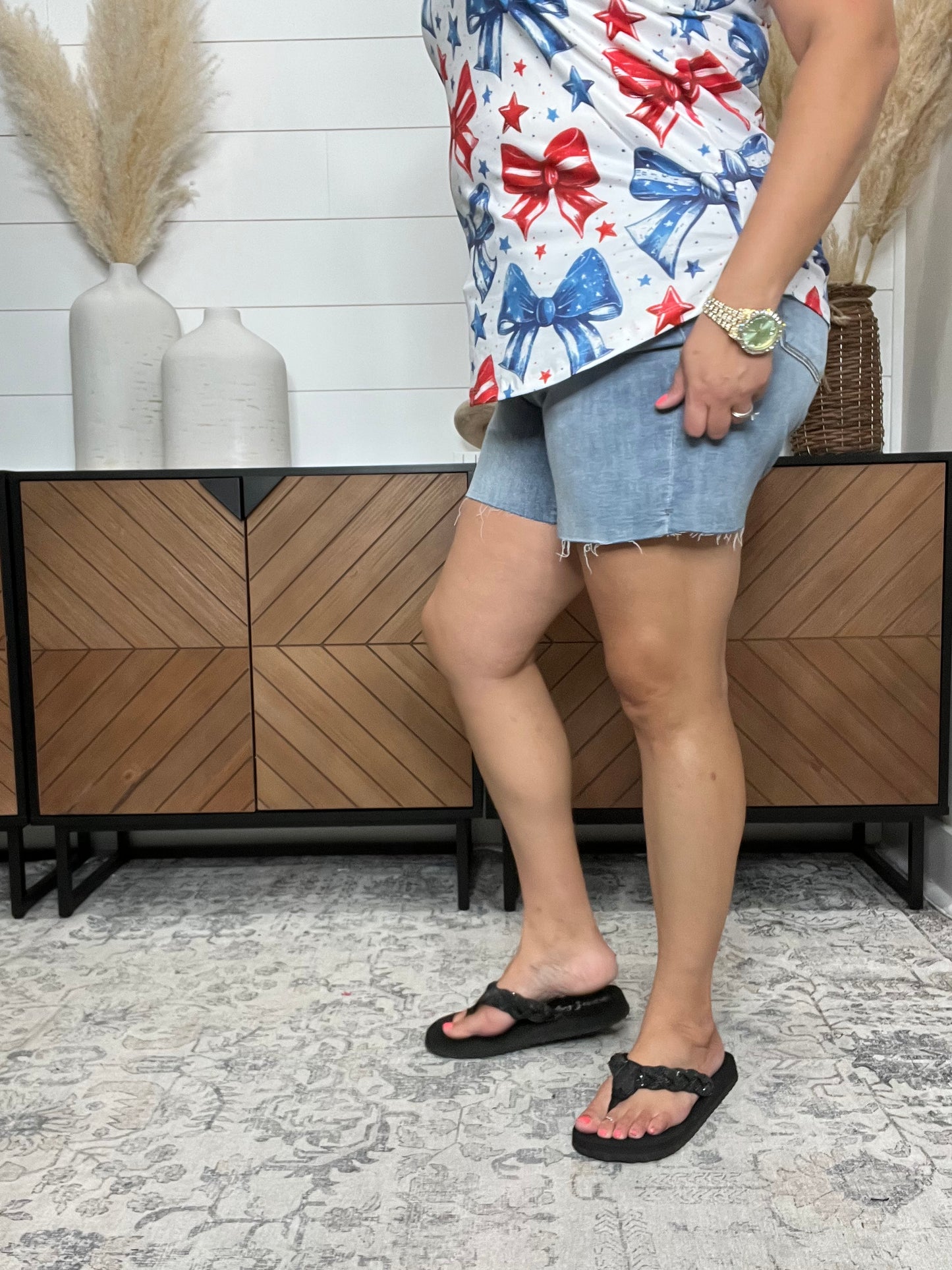 Judy Blue "That's a Wrap" Cutoff Shorts