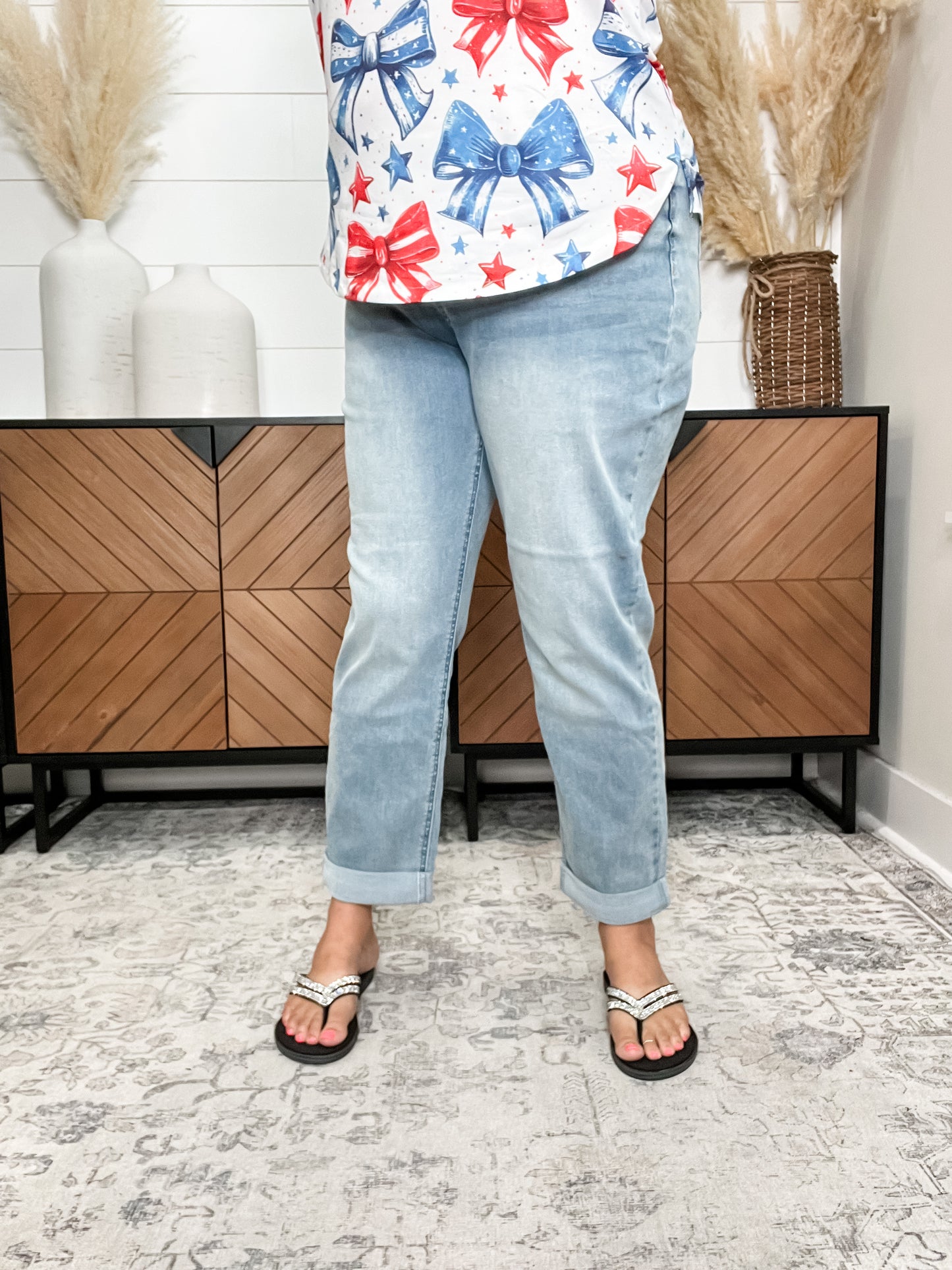Judy Blue "Cold Summer" Cooling Denim Boyfriend Jeans