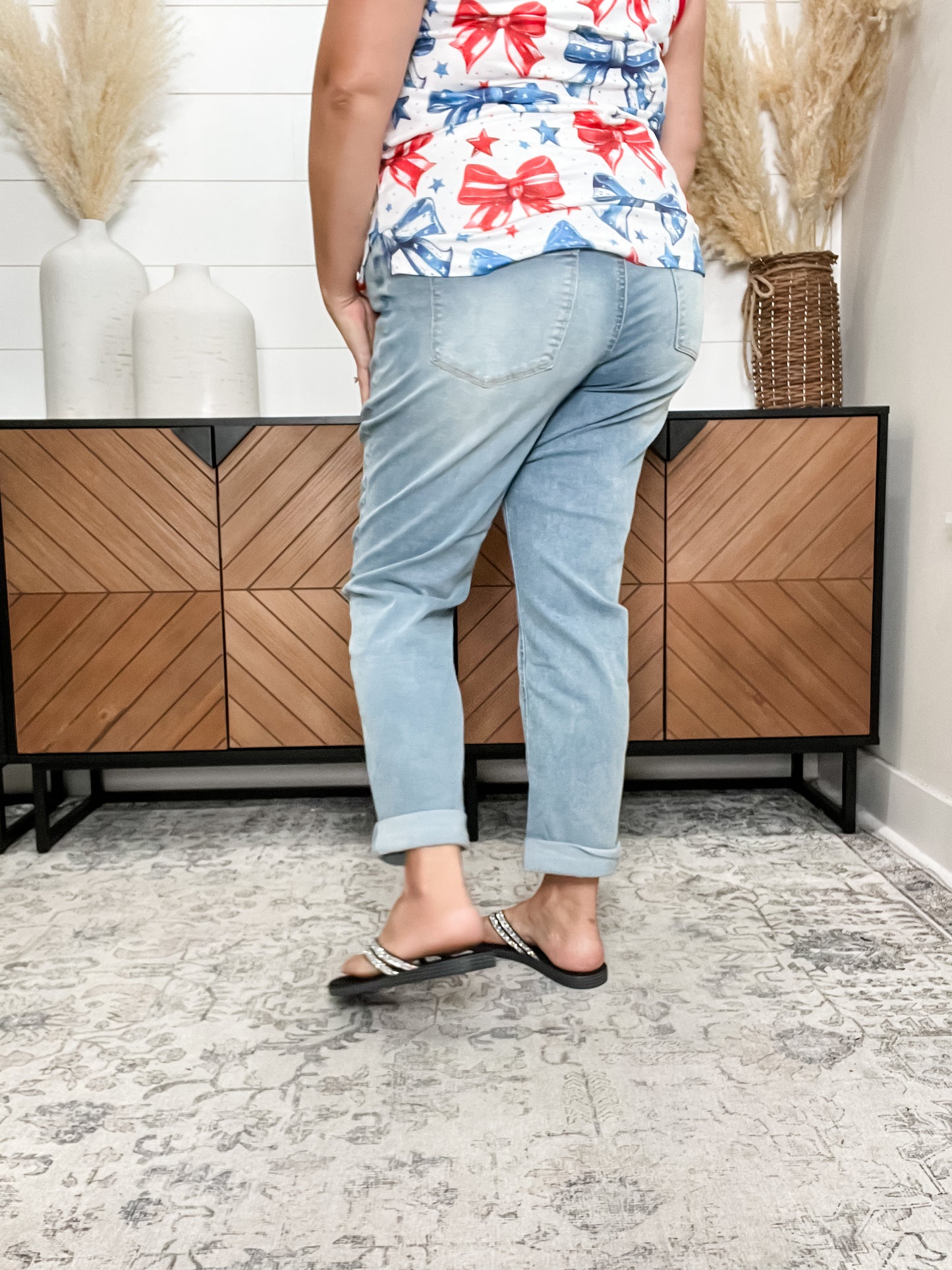Judy Blue "Cold Summer" Cooling Denim Boyfriend Jeans