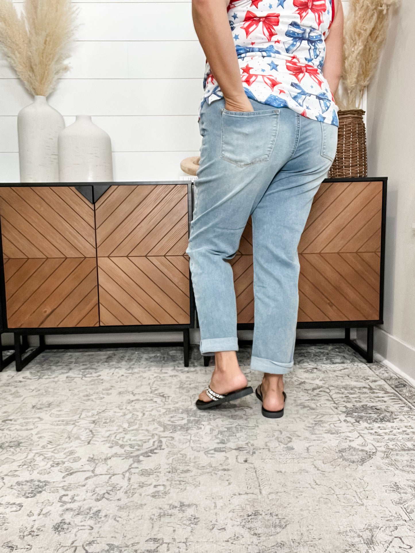 Judy Blue "Cold Summer" Cooling Denim Boyfriend Jeans