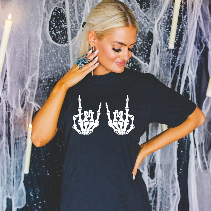 Skeleton hands