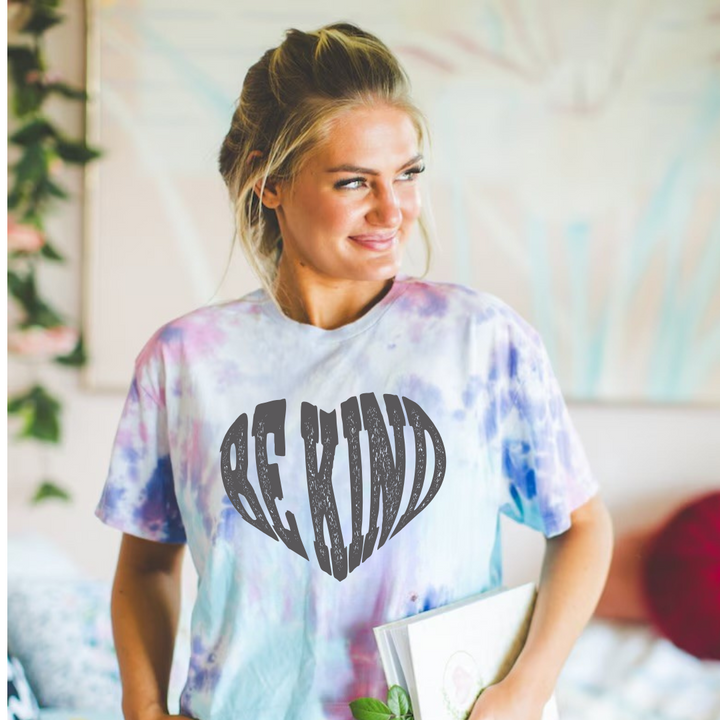 Be kind heart shape