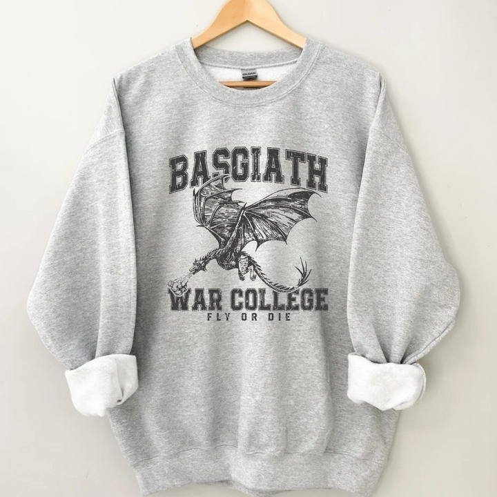Basgiath war college sweatshirt