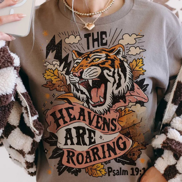 The heavens are roaring