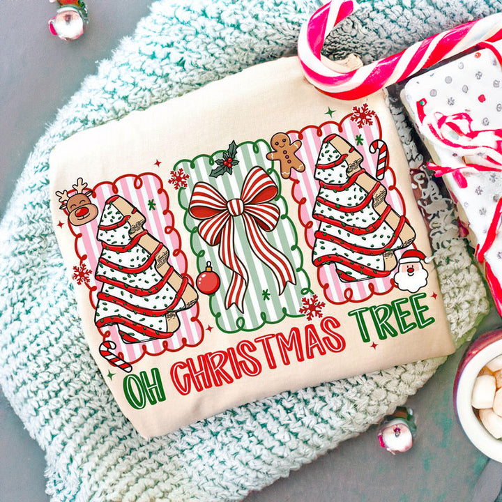 Oh Christmas tree little Debbie cakes