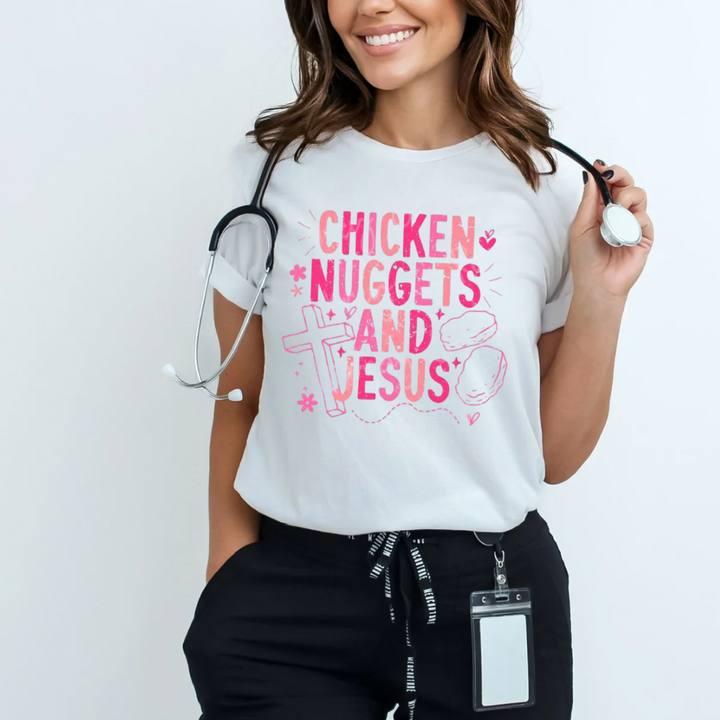 Chicken nuggets and jesus