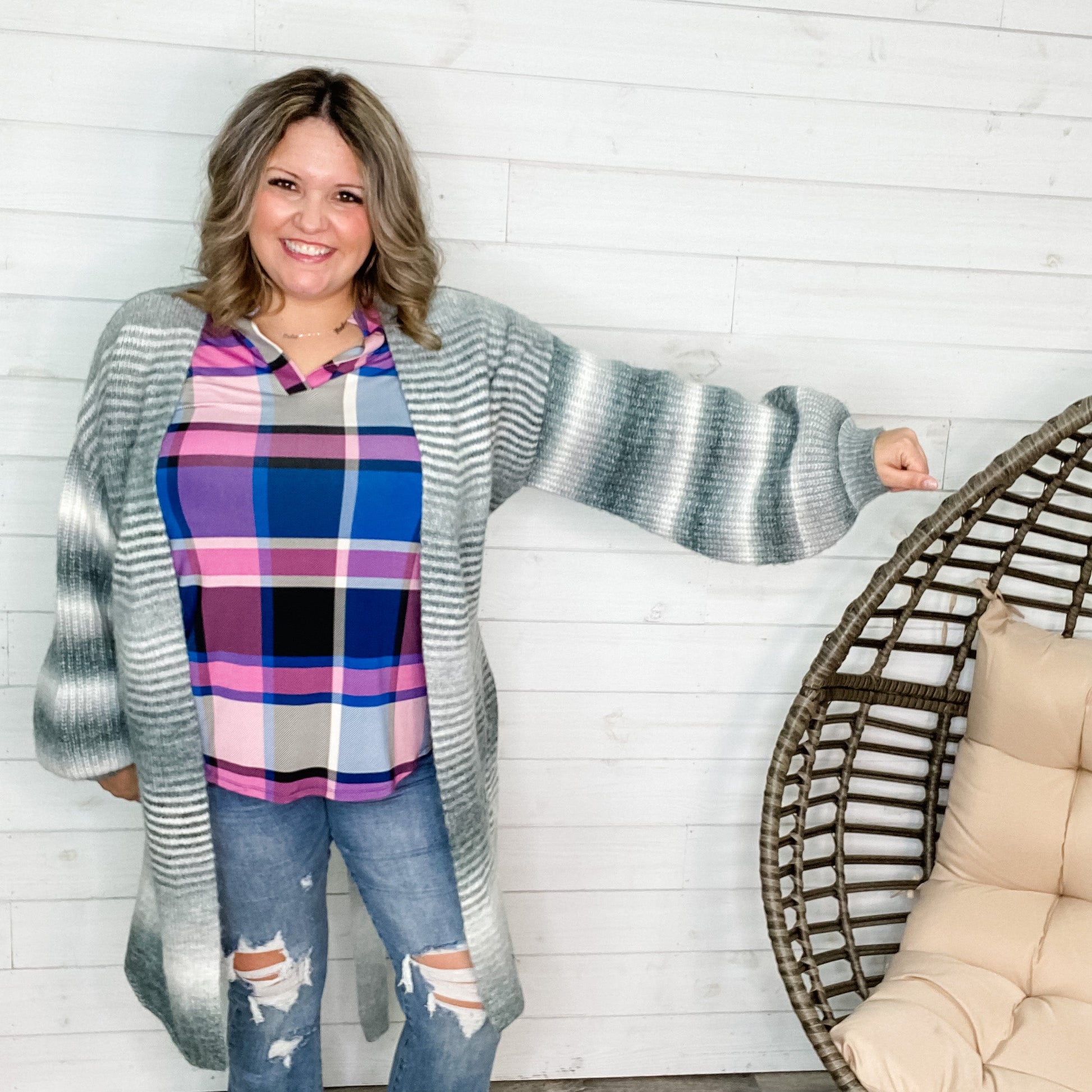 "Adalynn" Belted Waist Cardigan