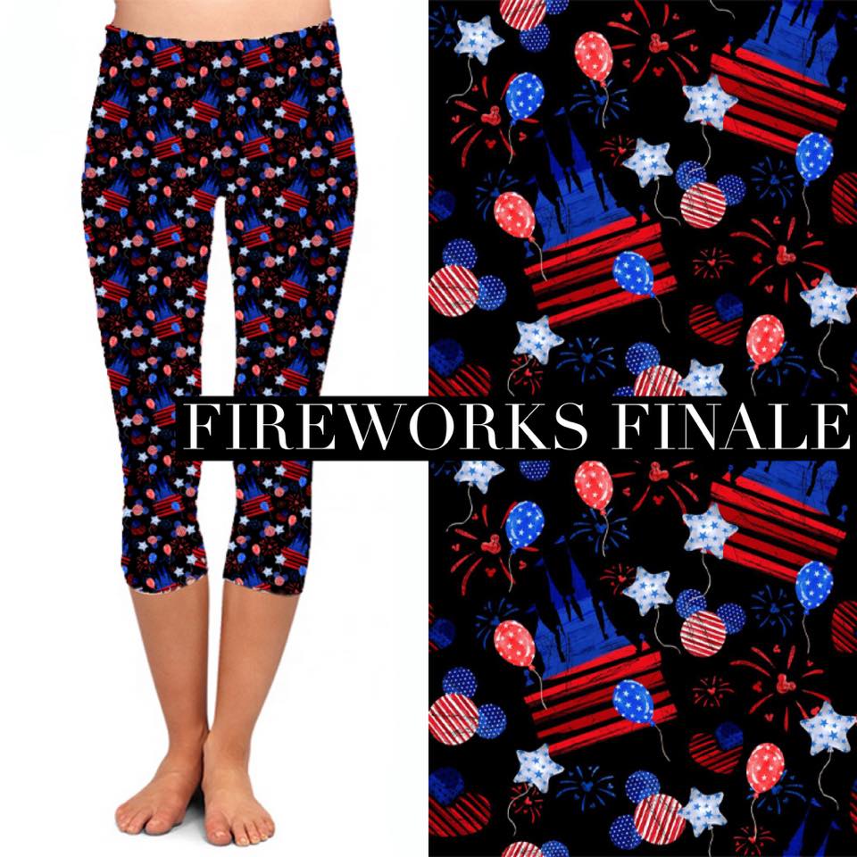 Adult & Kids Americana Capris with Pockets