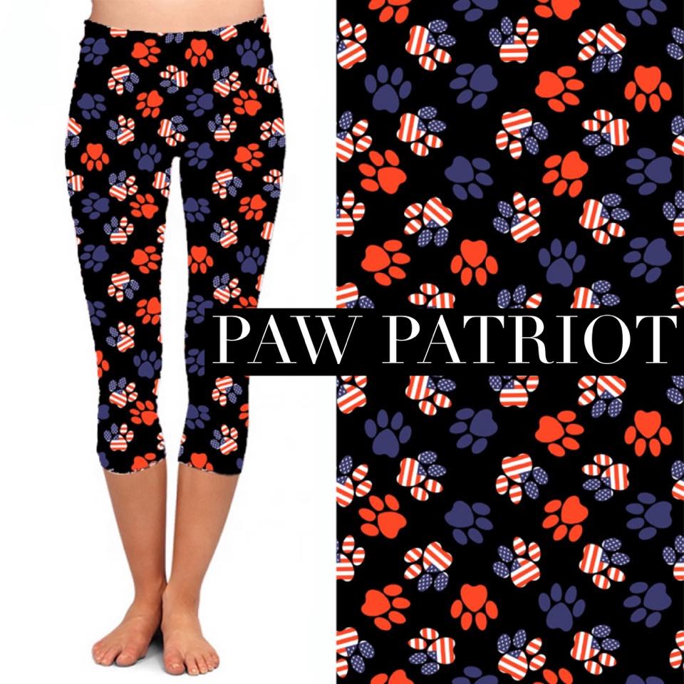 Adult & Kids Americana Capris with Pockets
