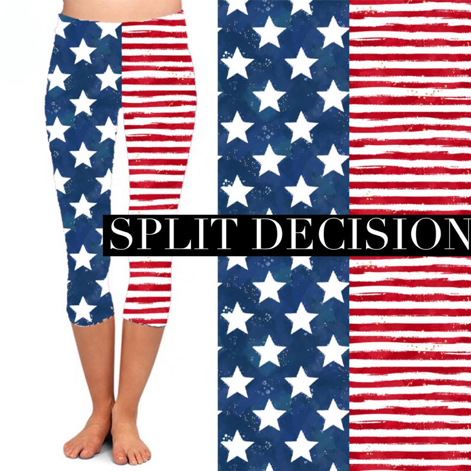 Adult & Kids Americana Capris with Pockets