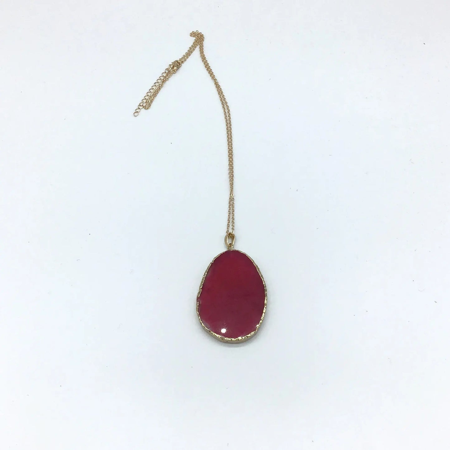Agate Pendant Necklace