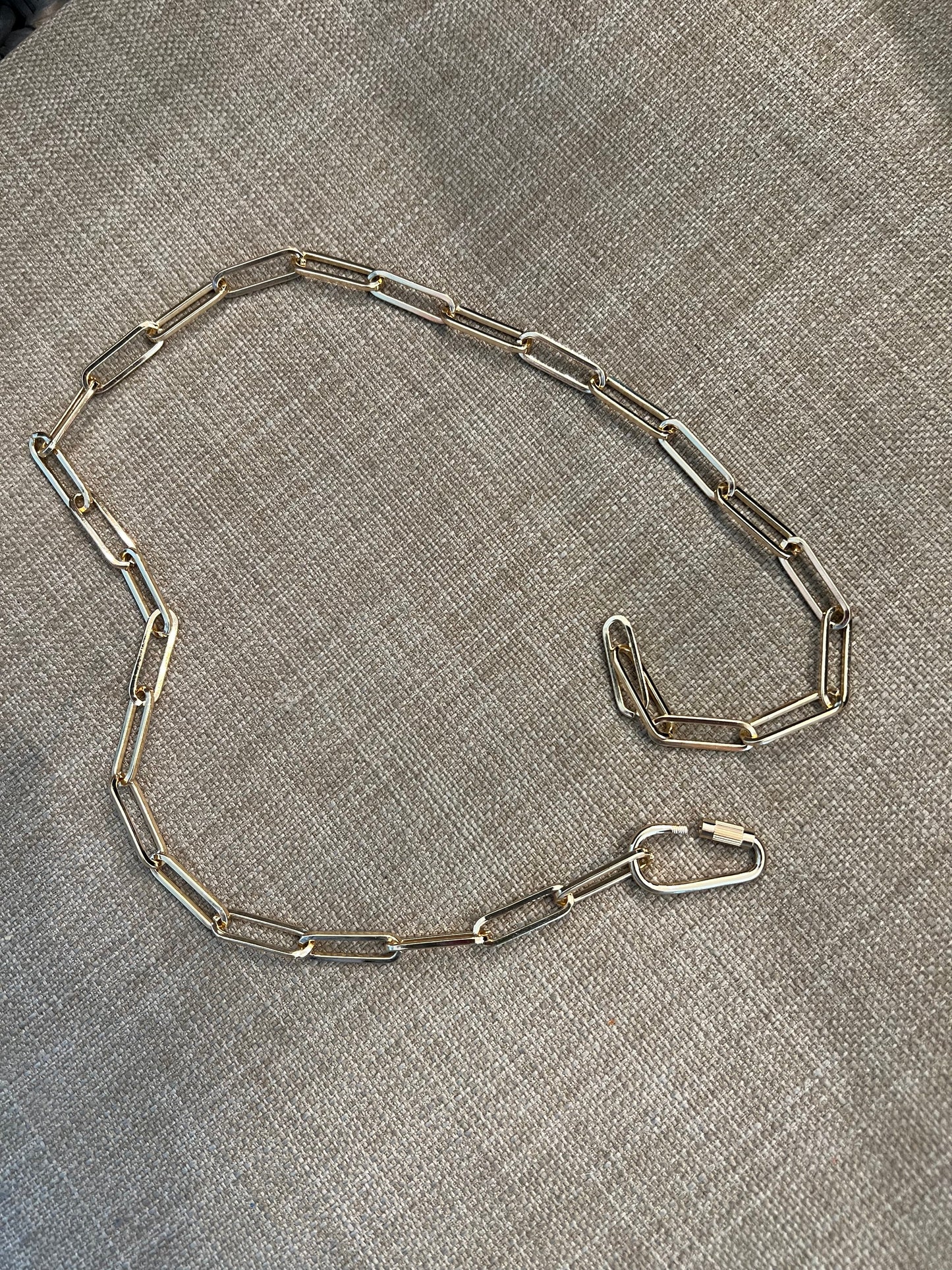 "Amari" Large Link Necklace
