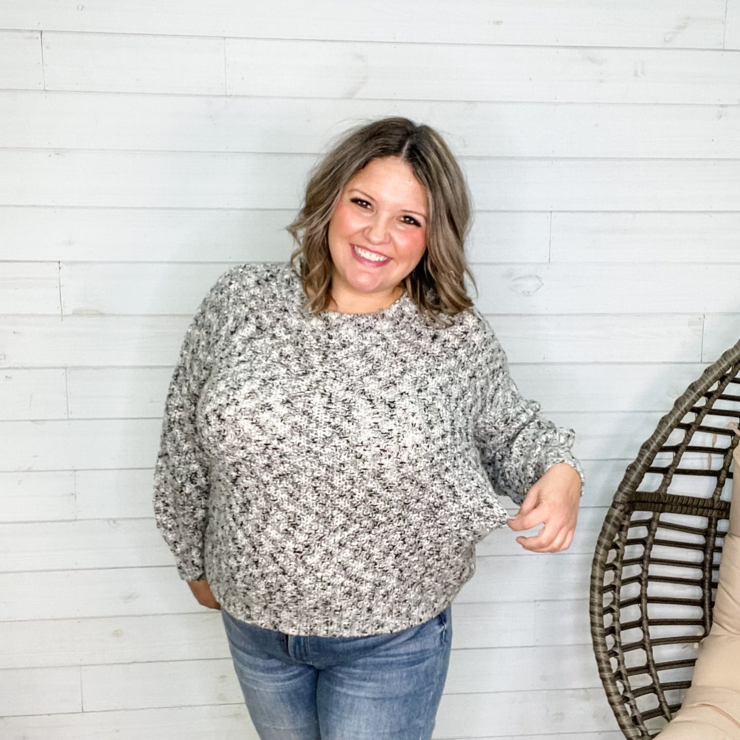 "Ashton" Long Sleeve Crewneck Sweater