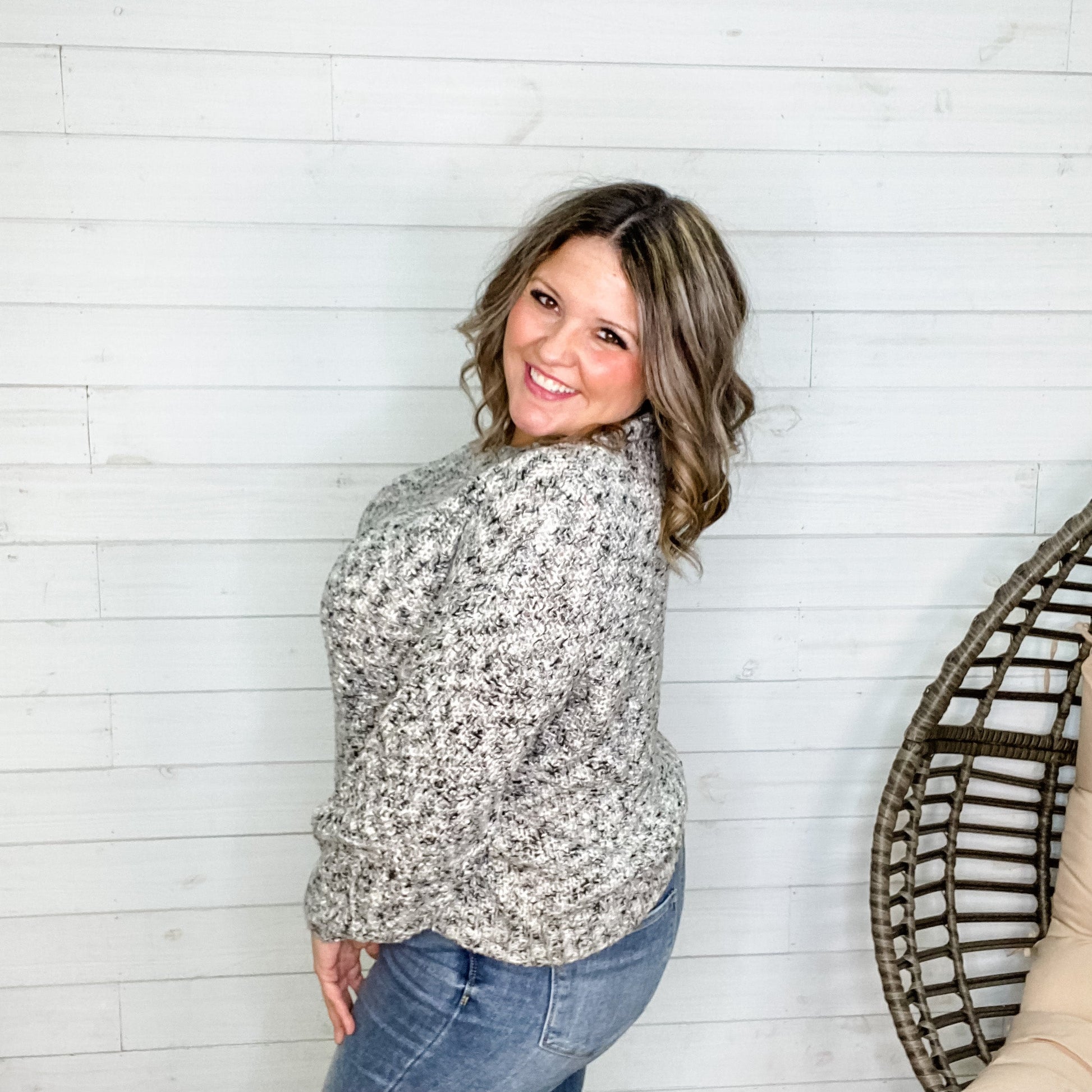 "Ashton" Long Sleeve Crewneck Sweater