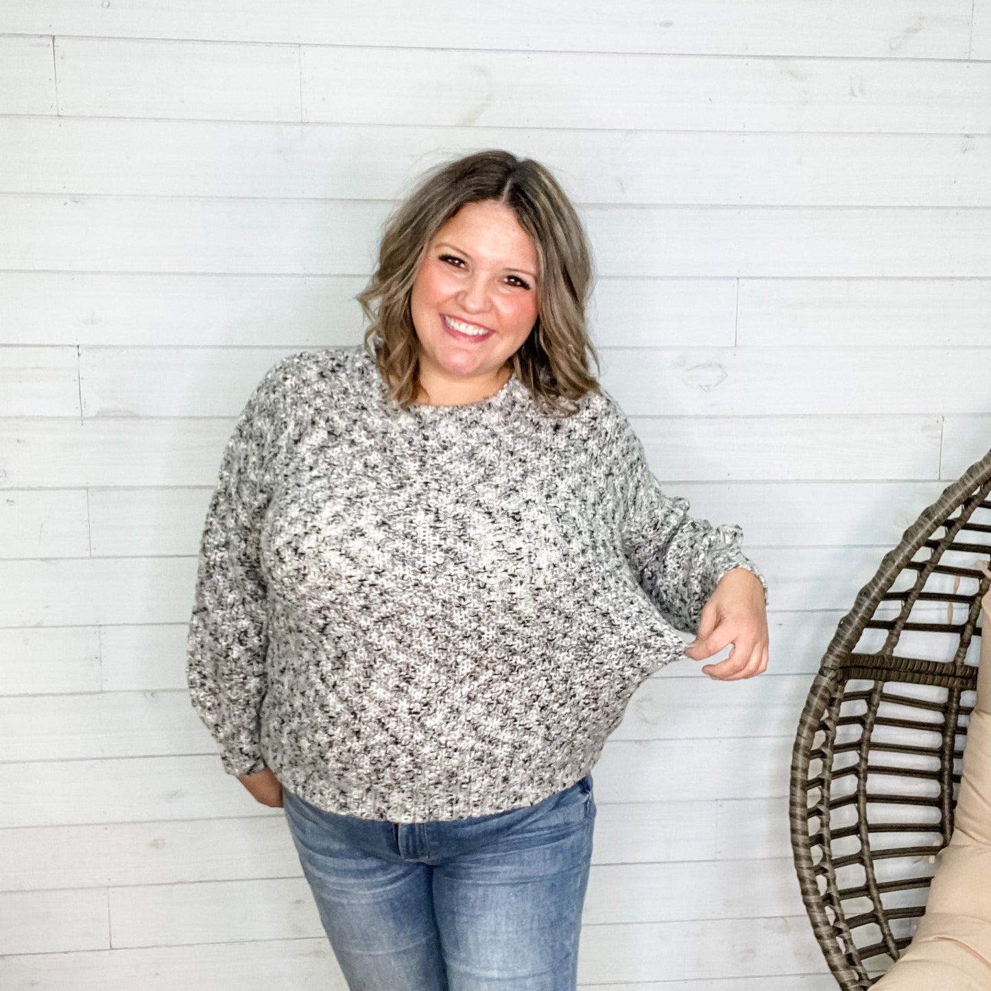 "Ashton" Long Sleeve Crewneck Sweater