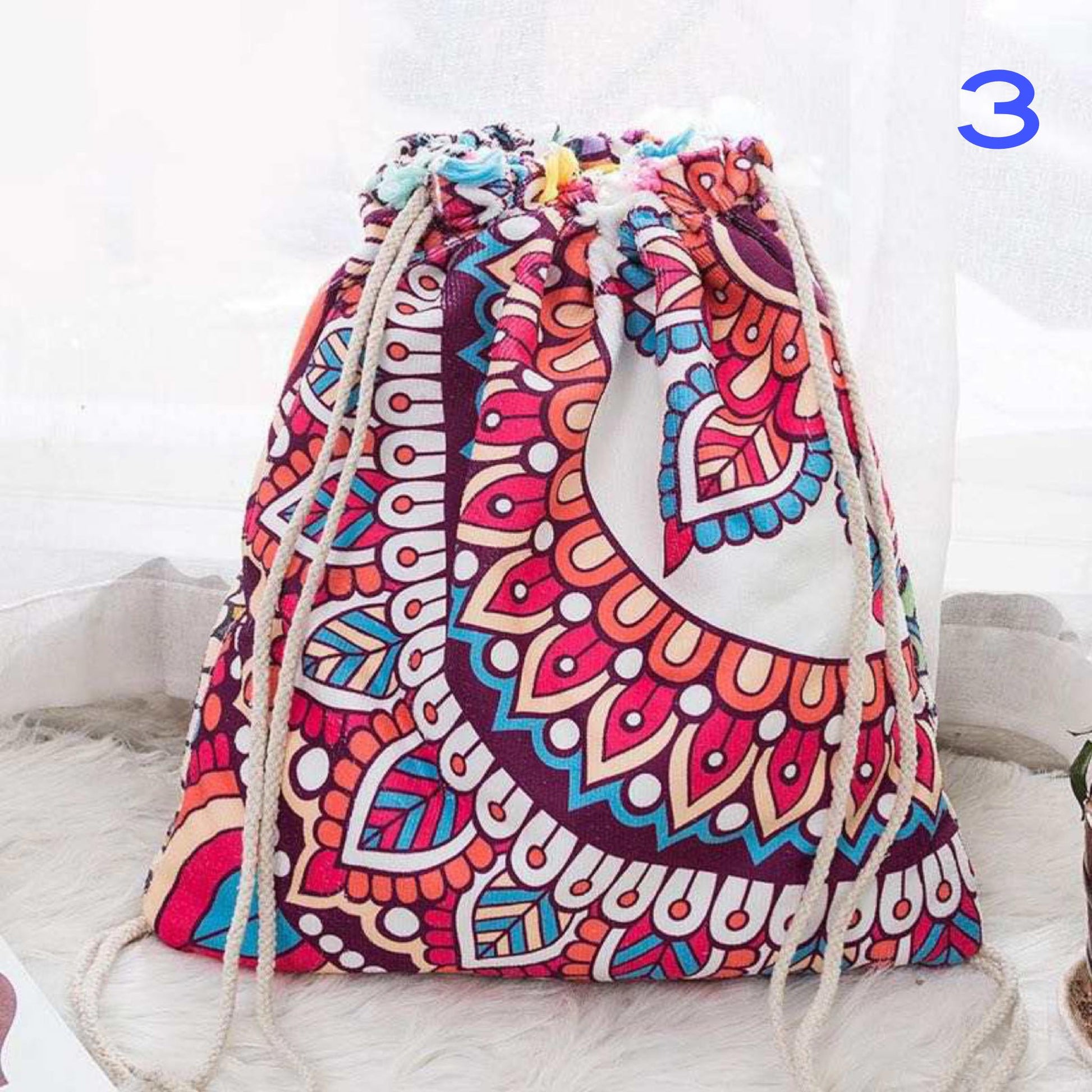 Backpack Beach Towel (Multiple Options)