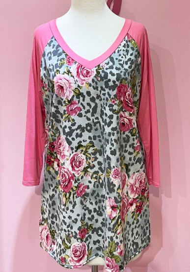 "Becca" 3/4 Sleeve