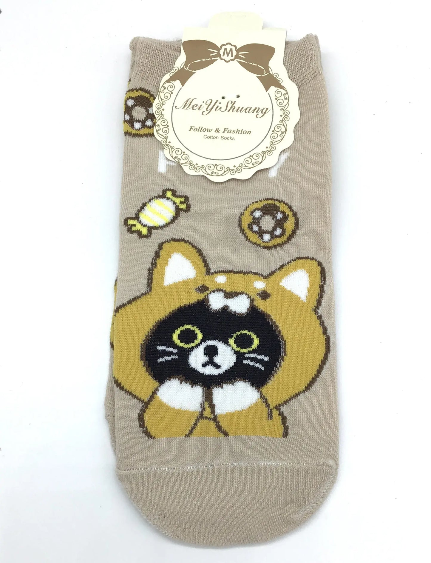 Cartoon Animal Print Socks (Multiple Options)