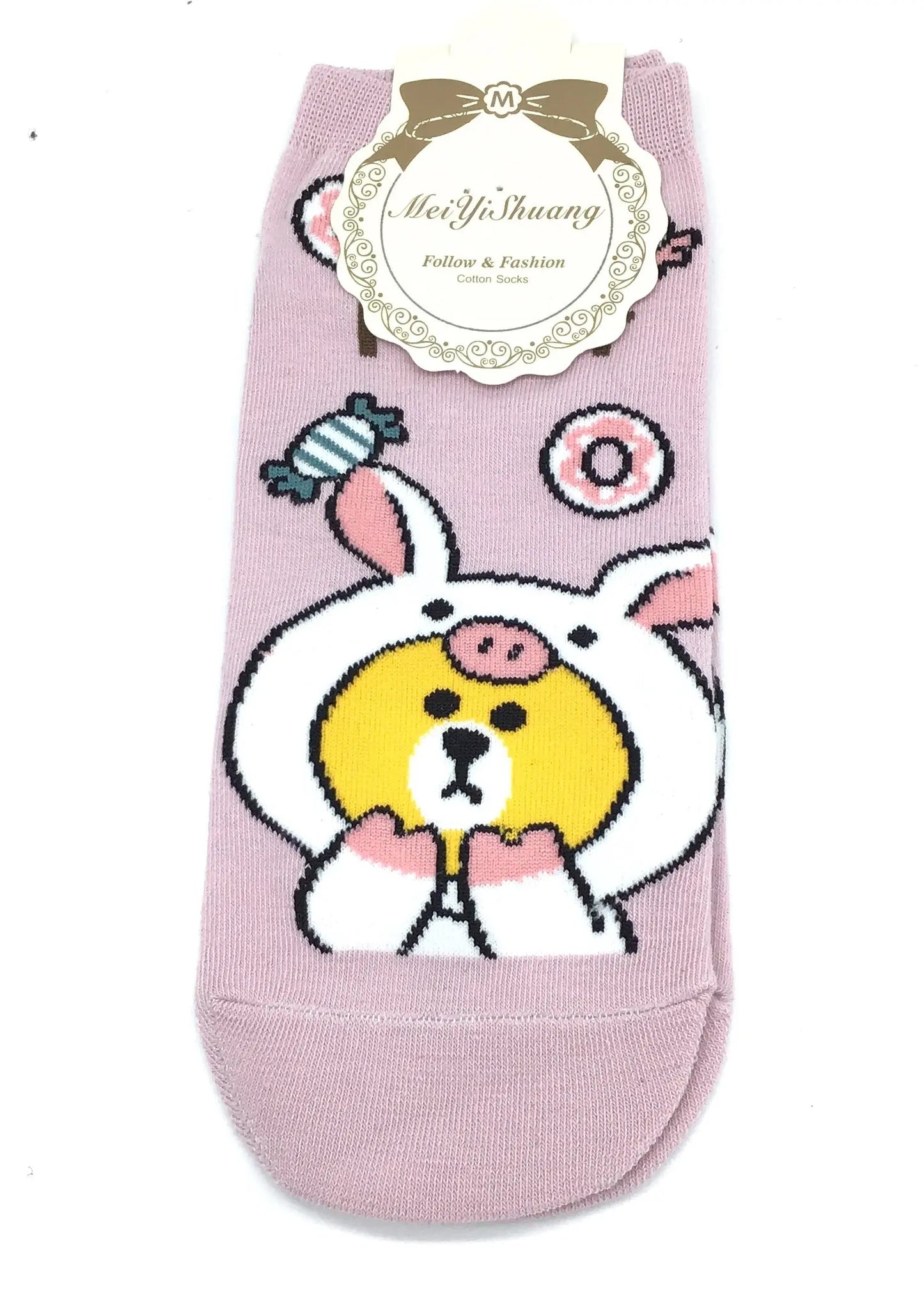 Cartoon Animal Print Socks (Multiple Options)
