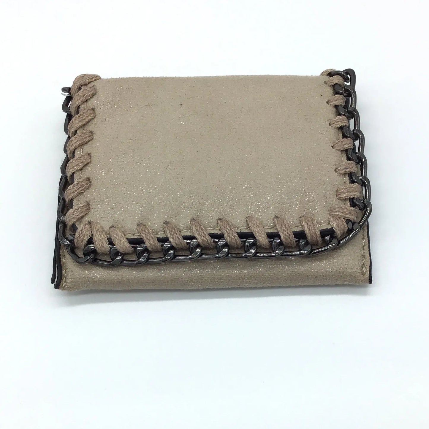 Chained Outline Mini Wallet