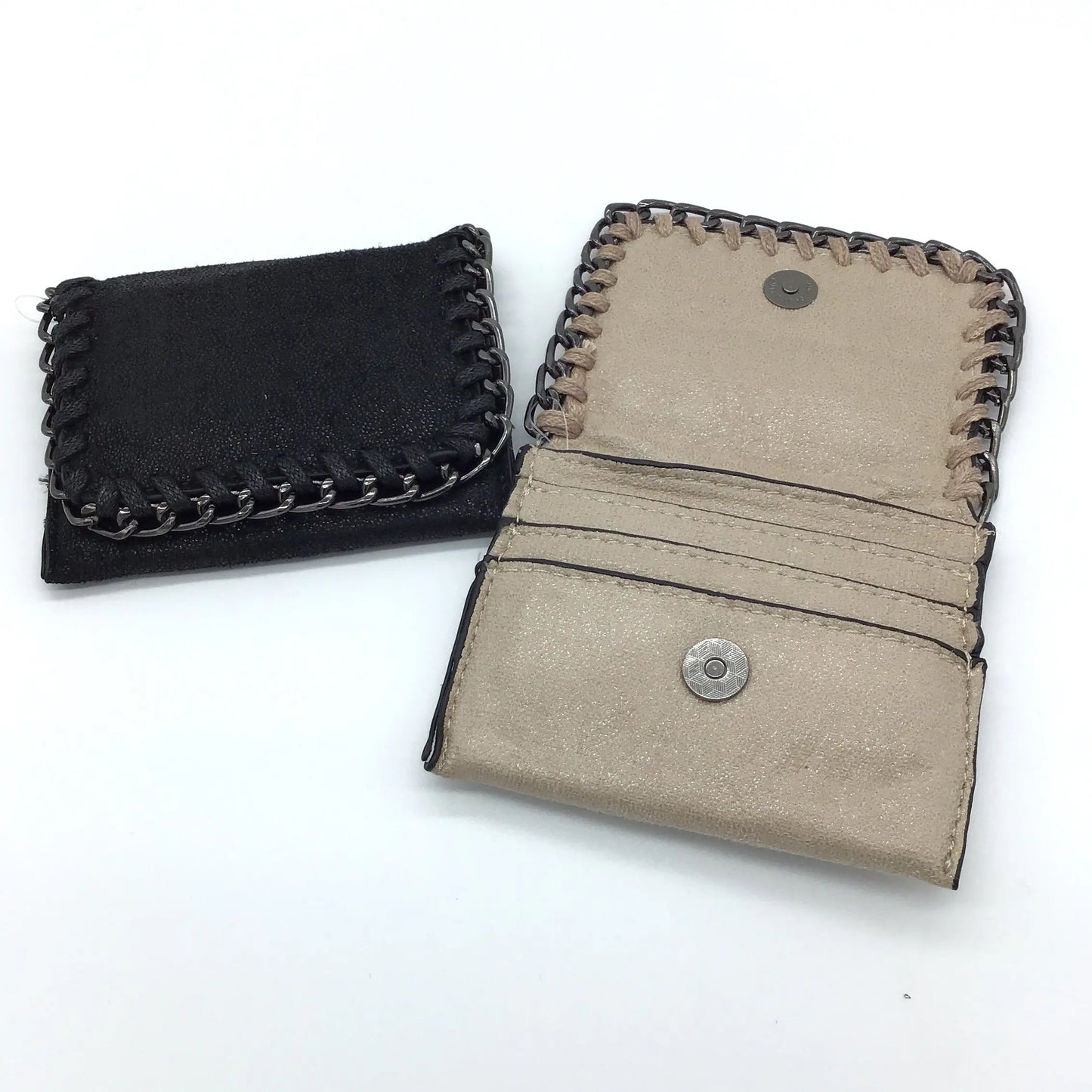 Chained Outline Mini Wallet