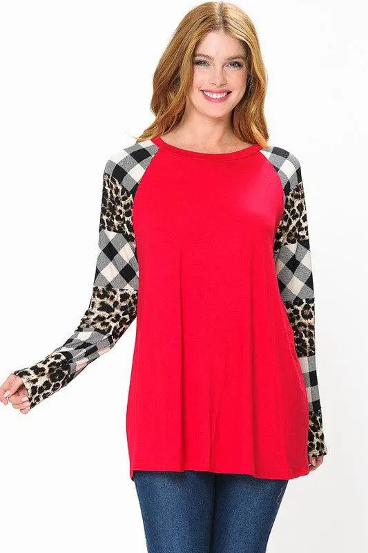 "Check out the Cheetah" Long Sleeve Tee