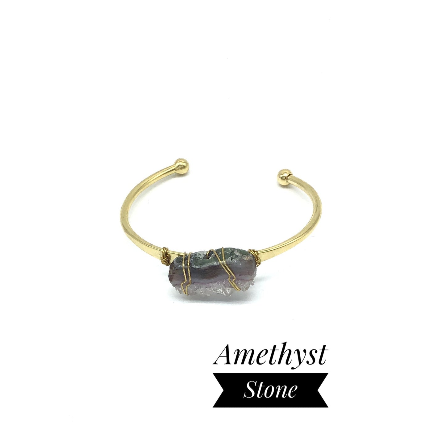 Dainty Mystical Crystal Cuff (Multiple Options)