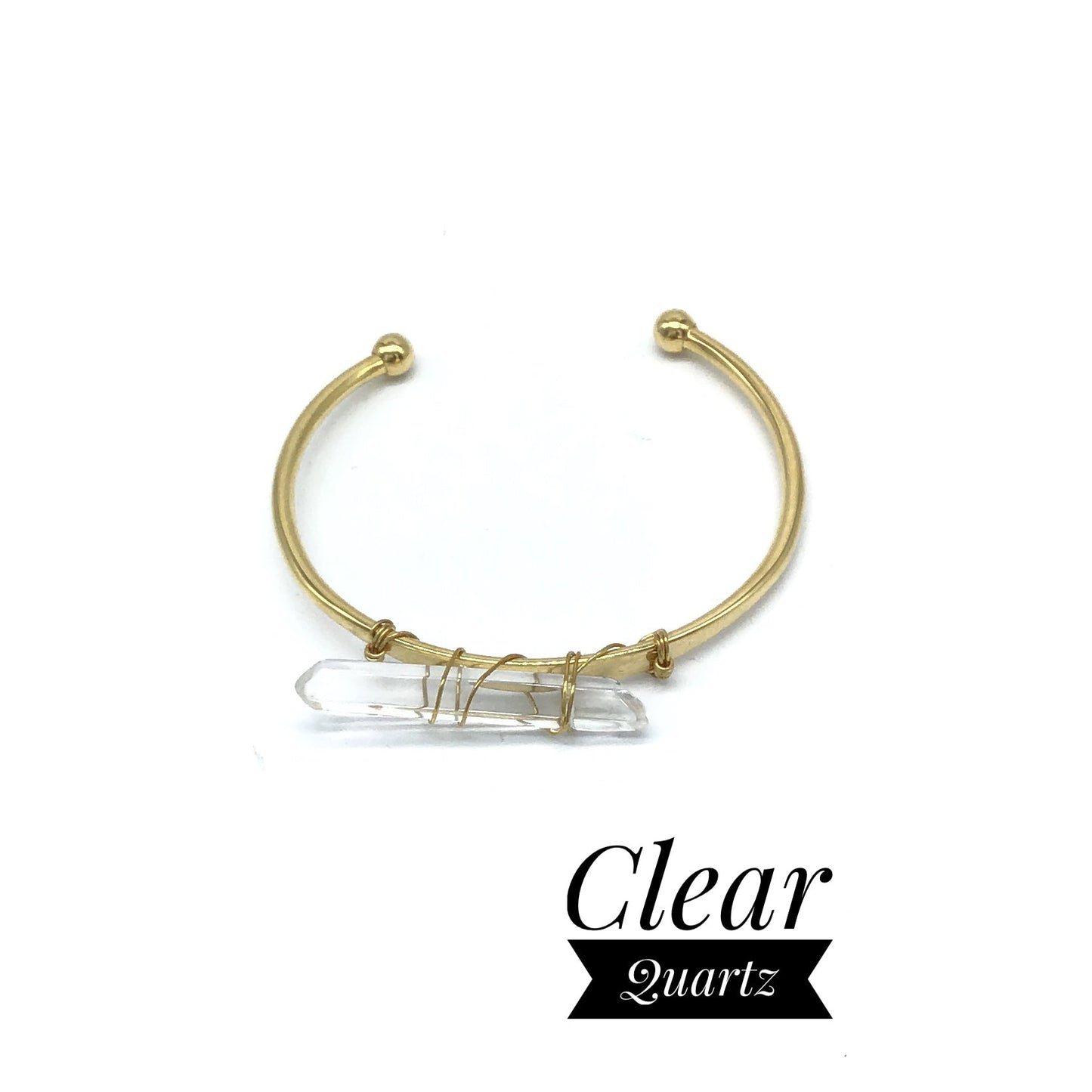 Dainty Mystical Crystal Cuff (Multiple Options)