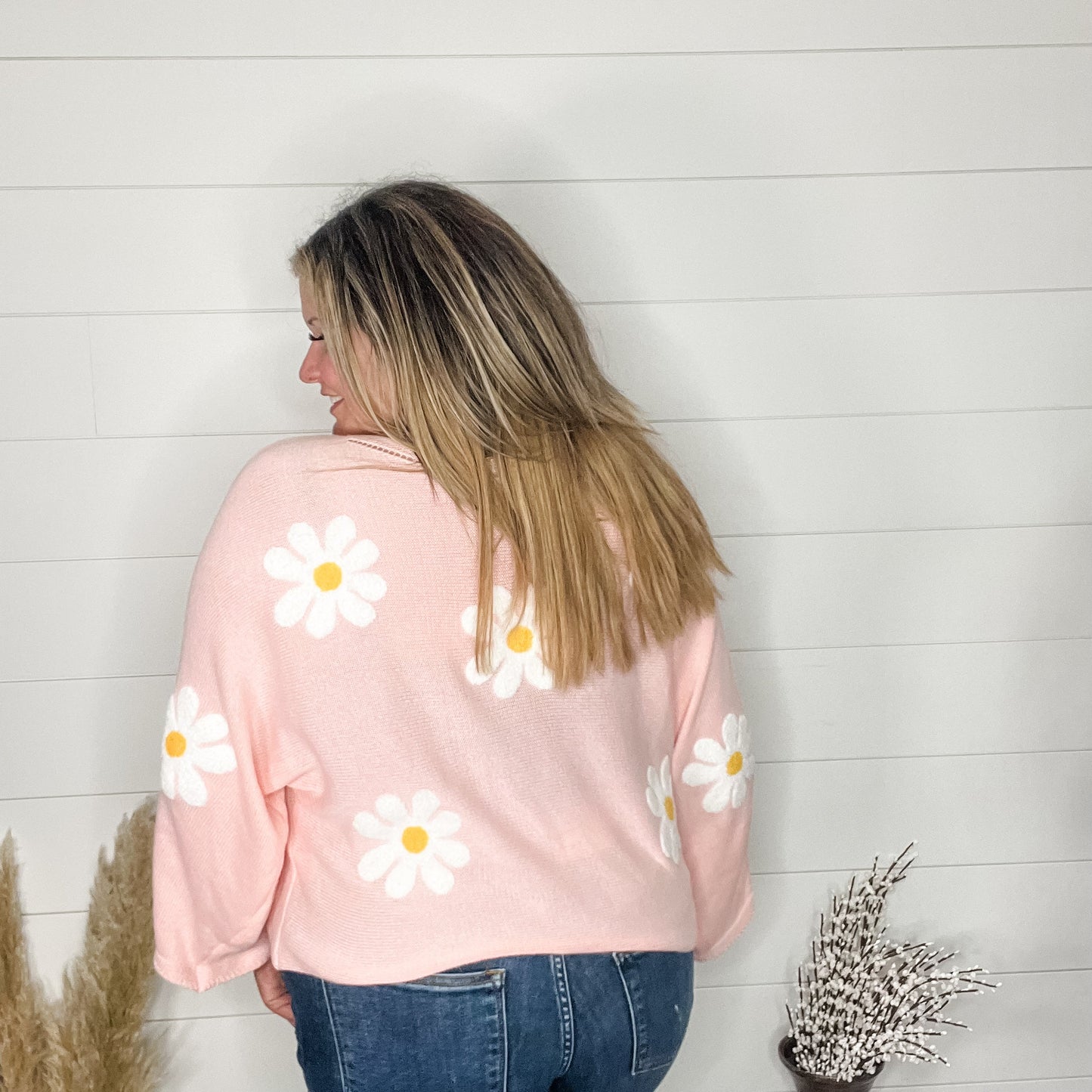 "Daisy" Cropped Sweater