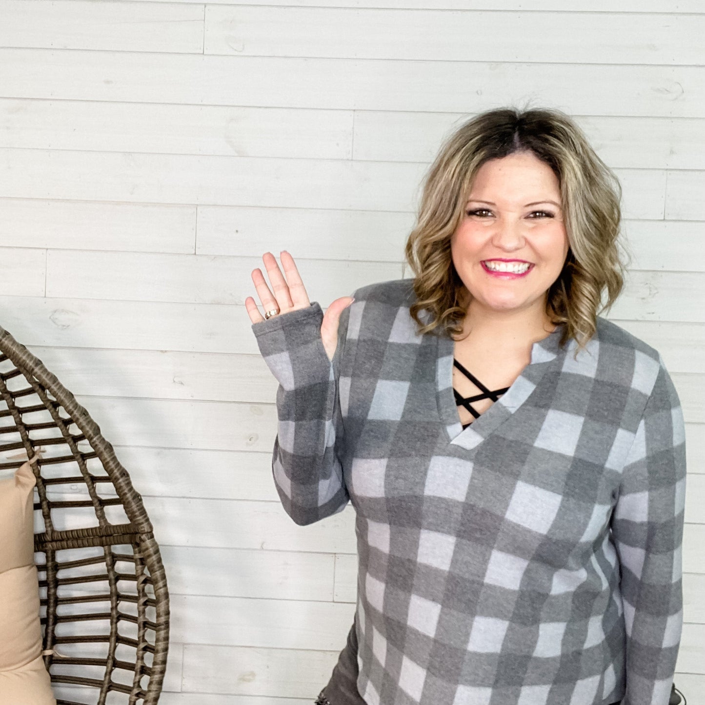 "Darlin" Long Sleeve Gabby Style with Thumbholes