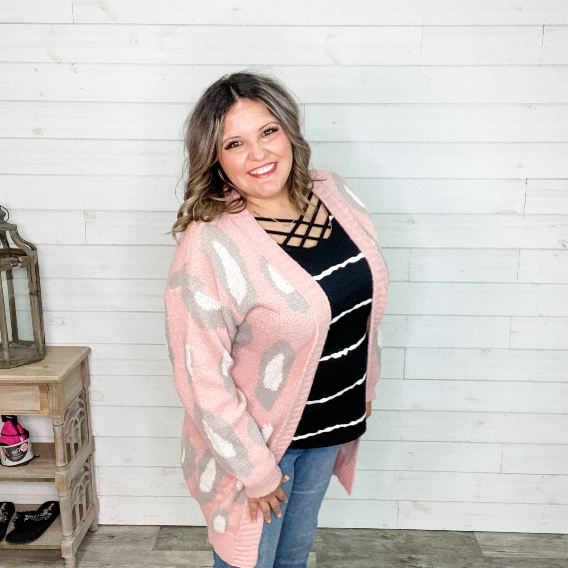 "Dayton" Animal Print Cardigan