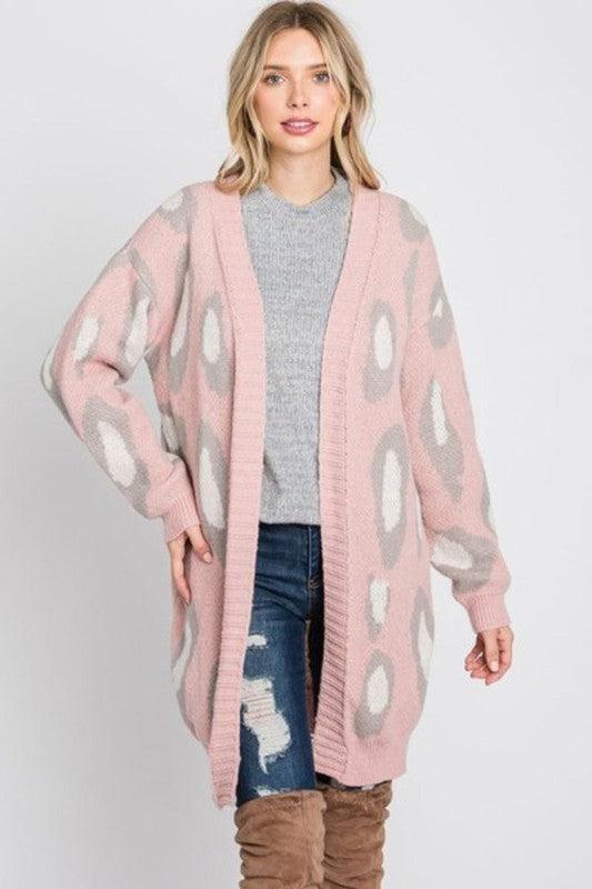 "Dayton" Animal Print Cardigan