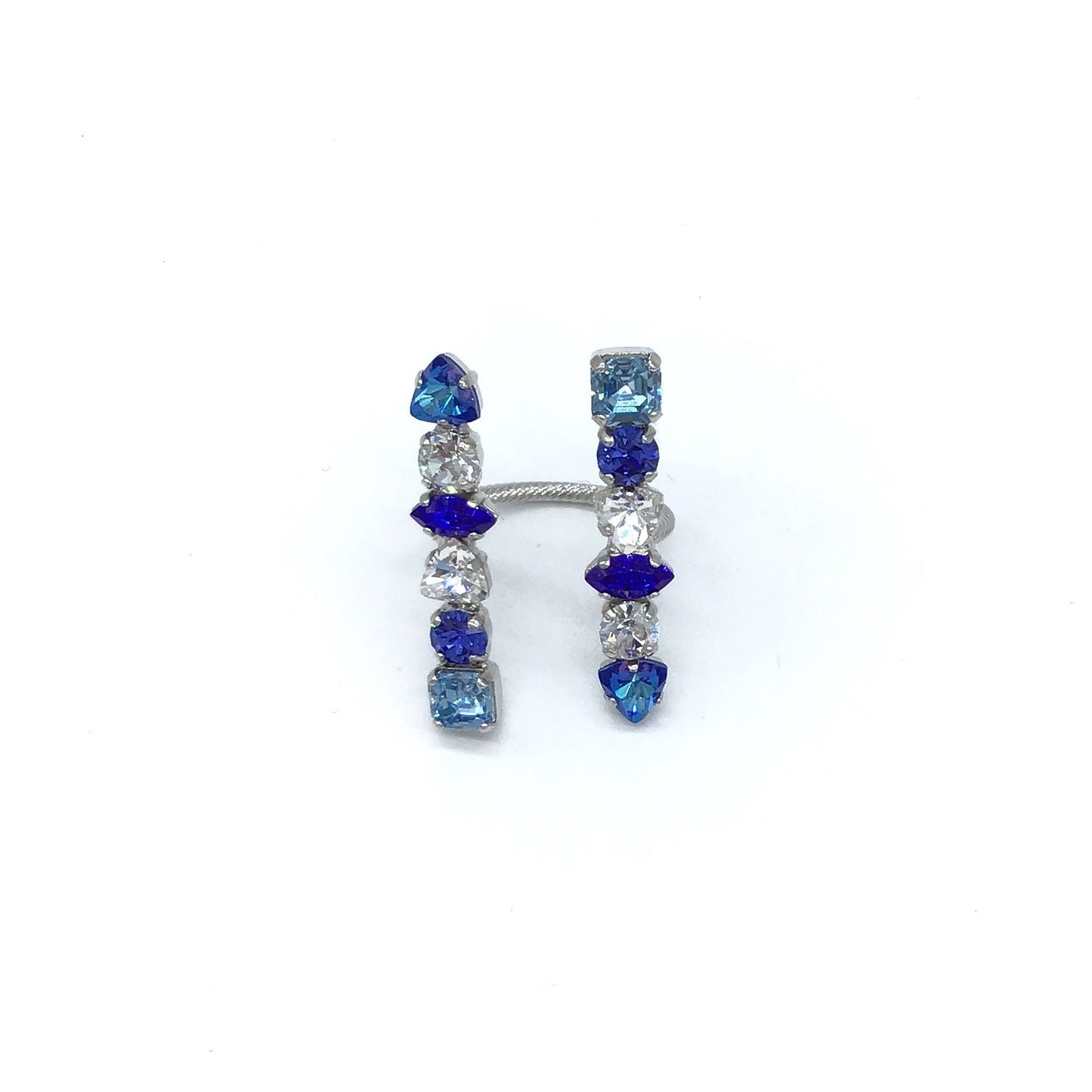 Double Bar Ring with Adjustable Band (Multiple Colors)