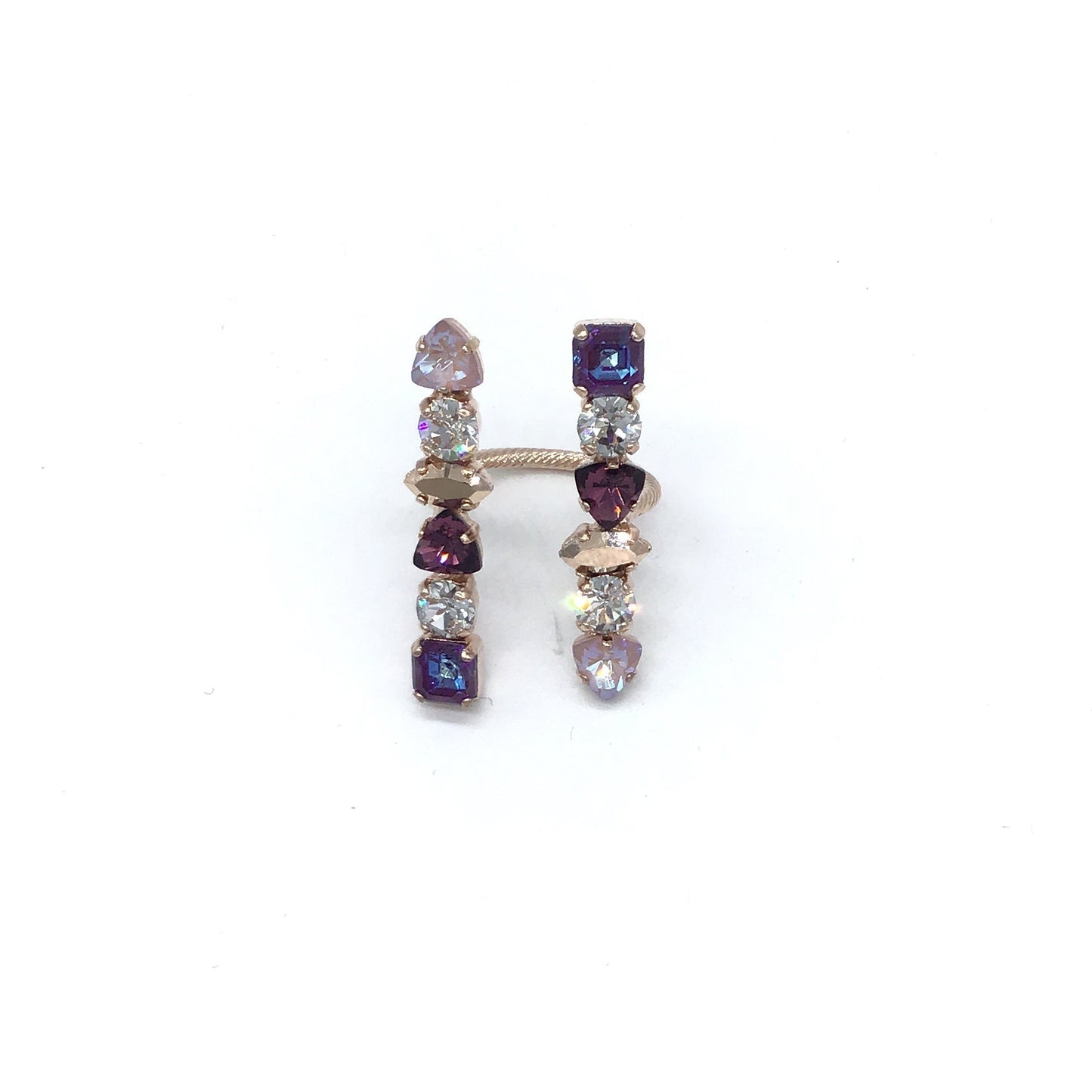 Double Bar Ring with Adjustable Band (Multiple Colors)