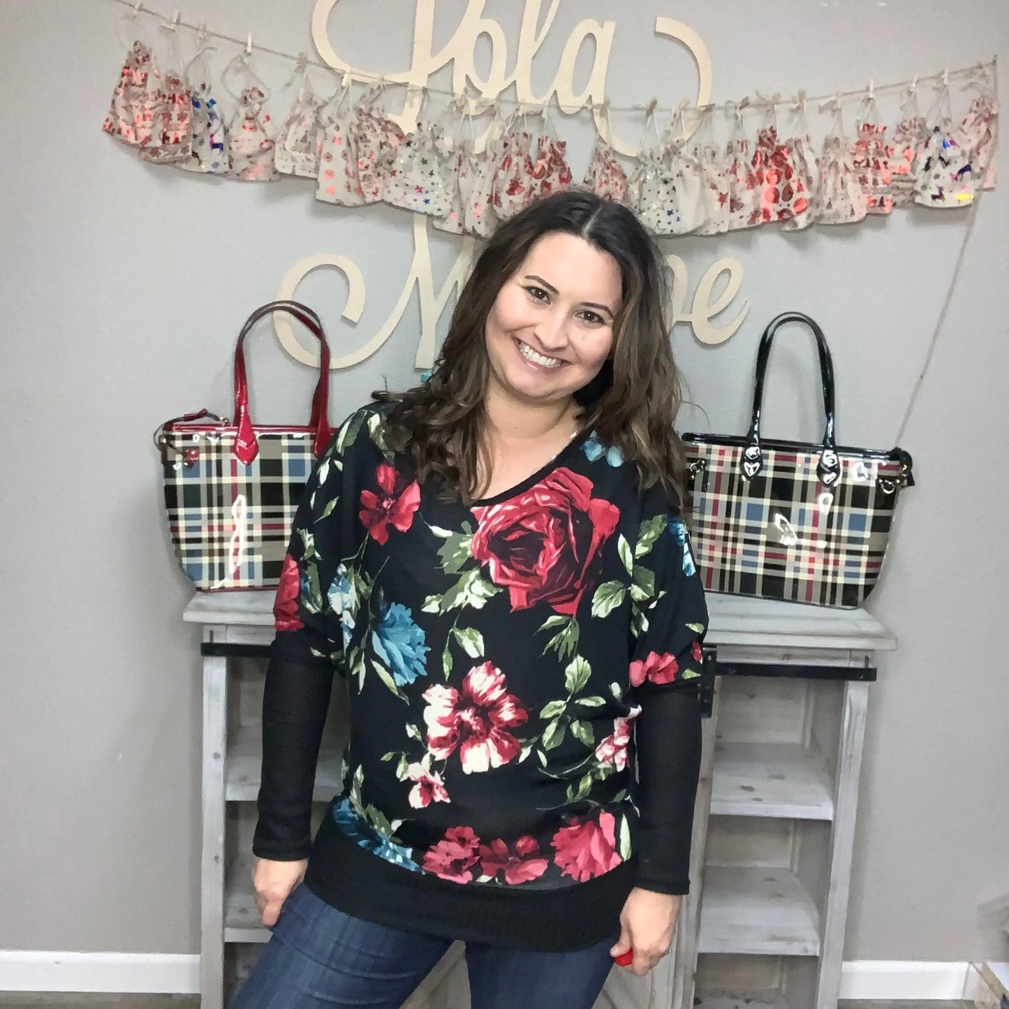 "Enchanted Moonlight" Dolman Sleeve Top