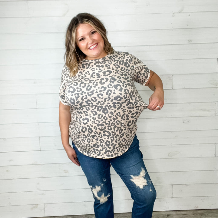 "Endangered" Animal Print Tulip Sleeve