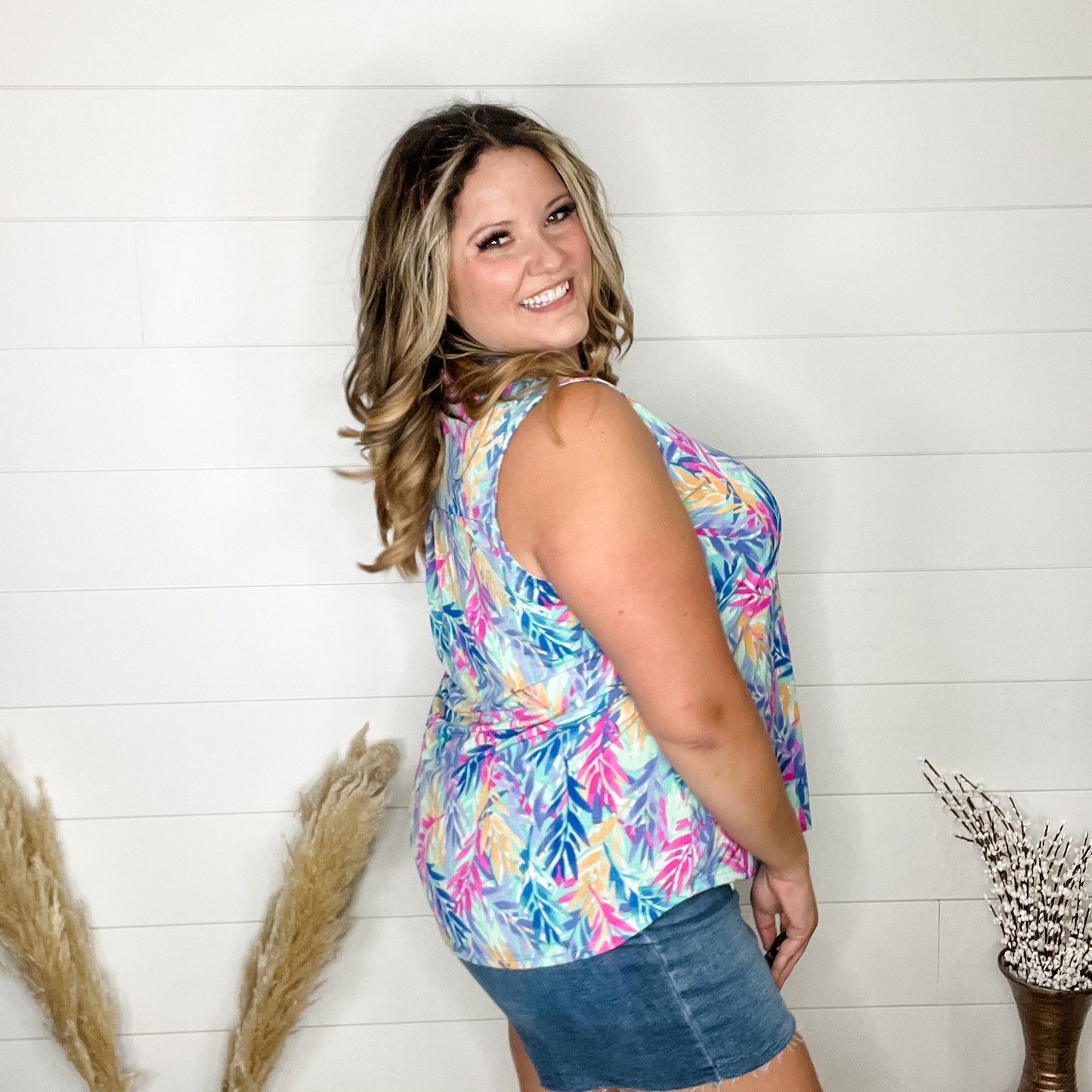"Fennel" Sleeveless Lizzy-Lola Monroe Boutique