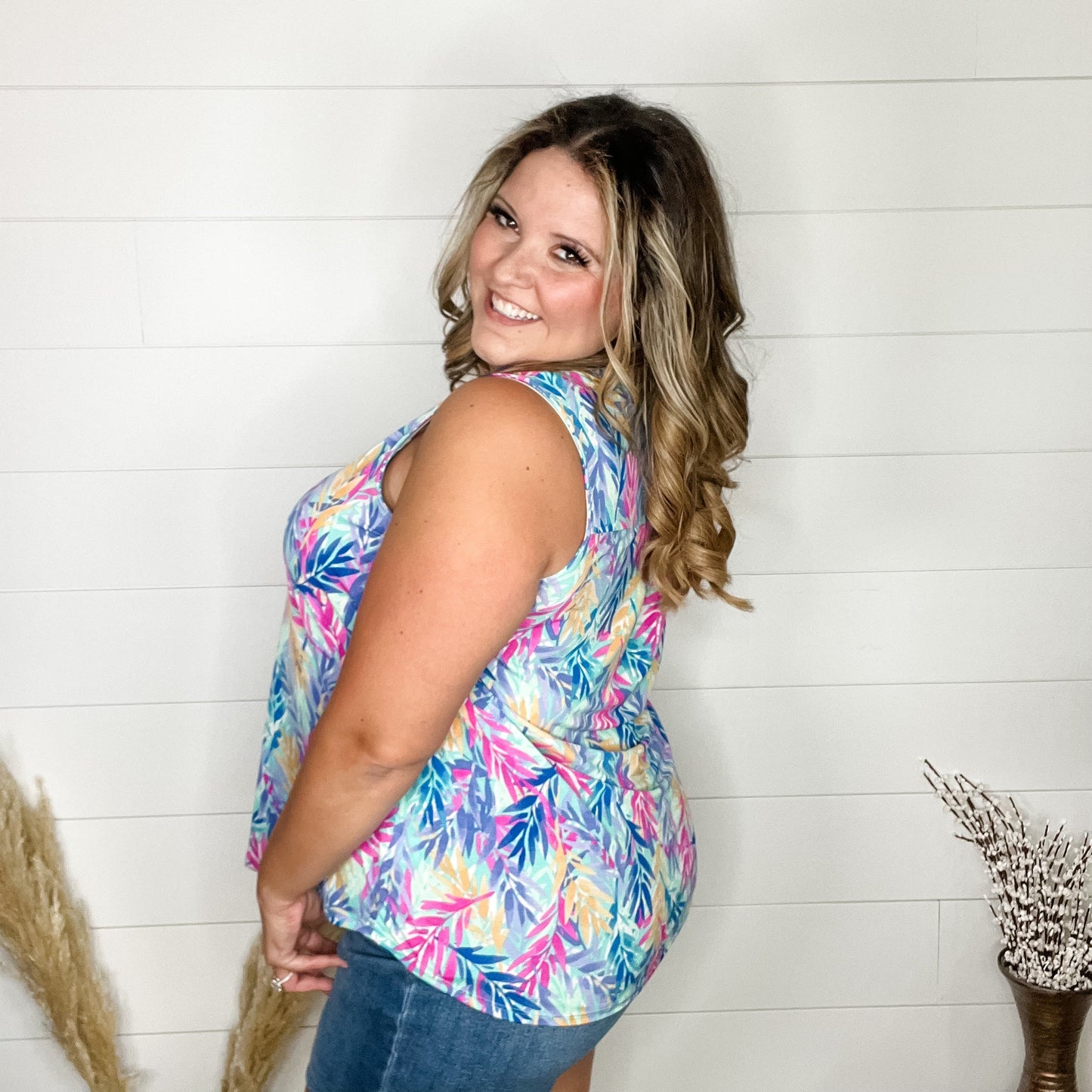 "Fennel" Sleeveless Lizzy-Lola Monroe Boutique