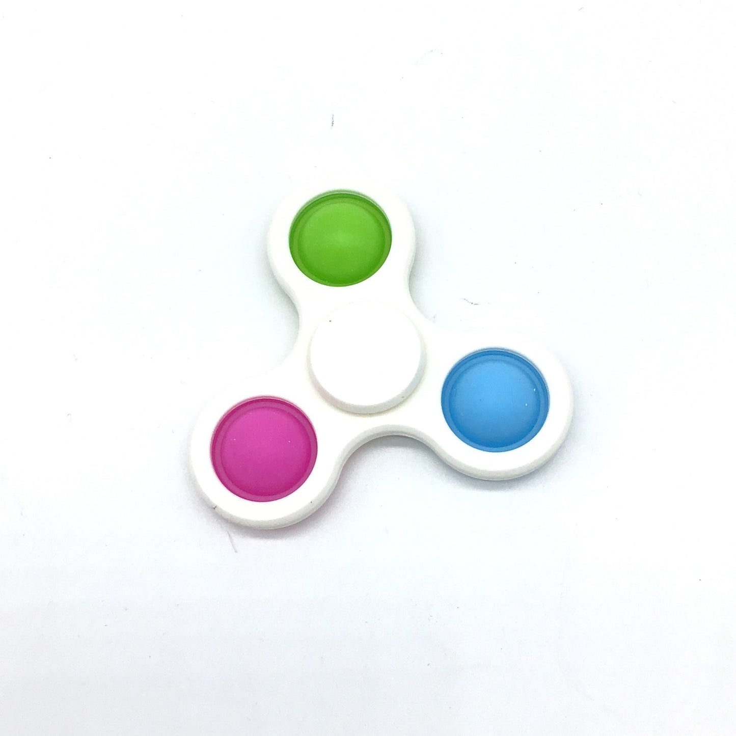 Fidget Spinner Bubble Pops (White)-Lola Monroe Boutique